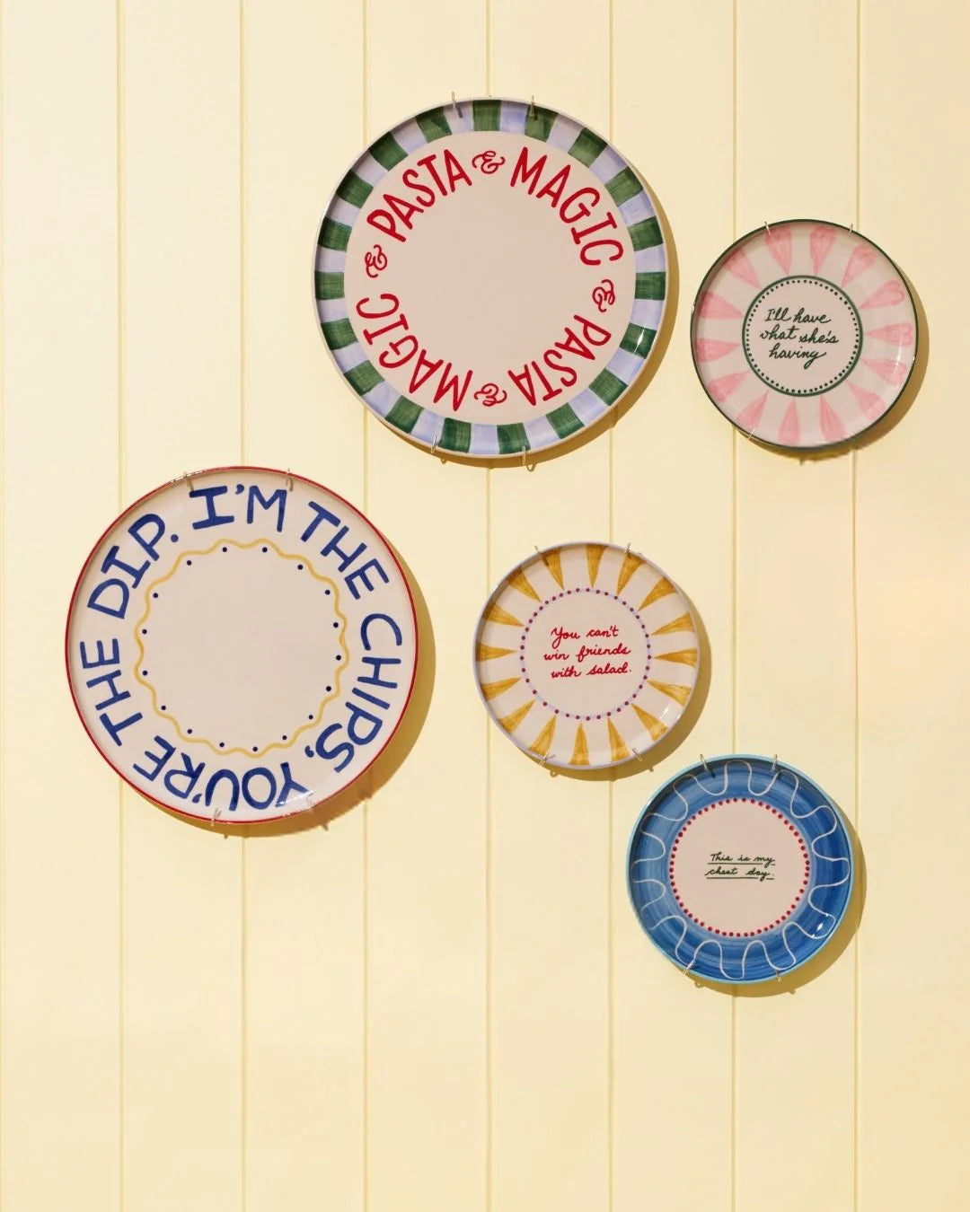 Love Notes Plate - What She's Having