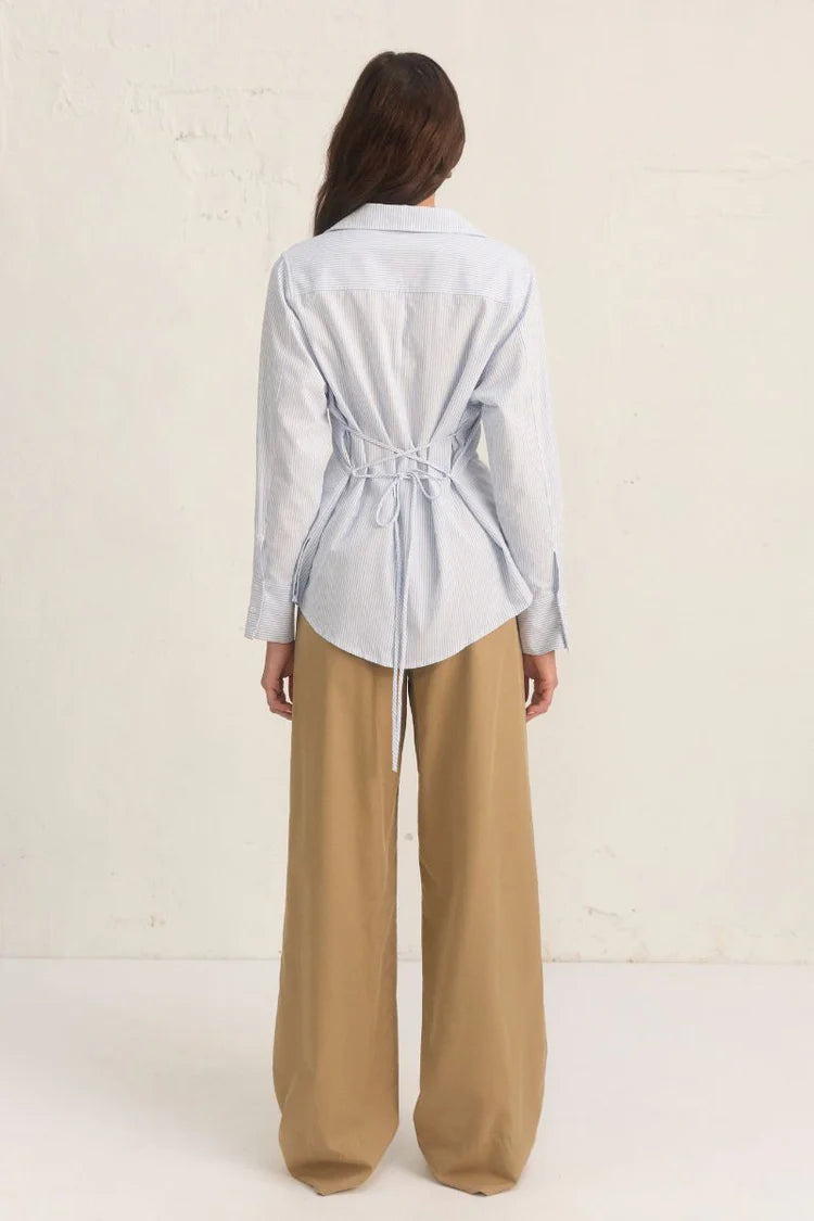 Cedar Shirt - Blue Stripe