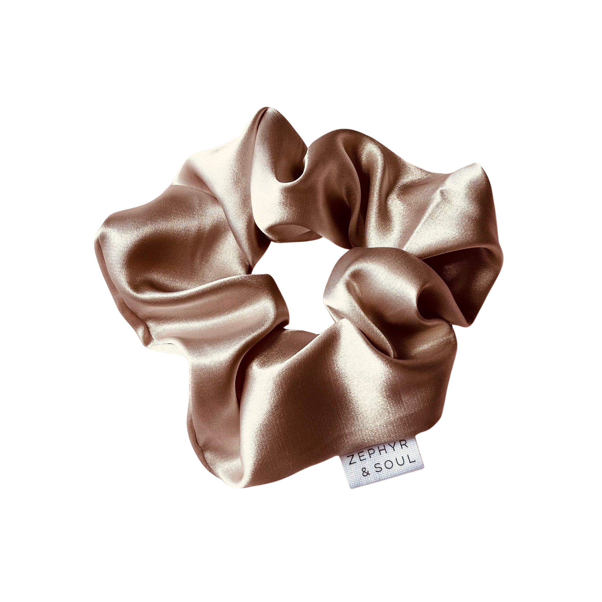 Zephyr & Soul Satin Scrunchies