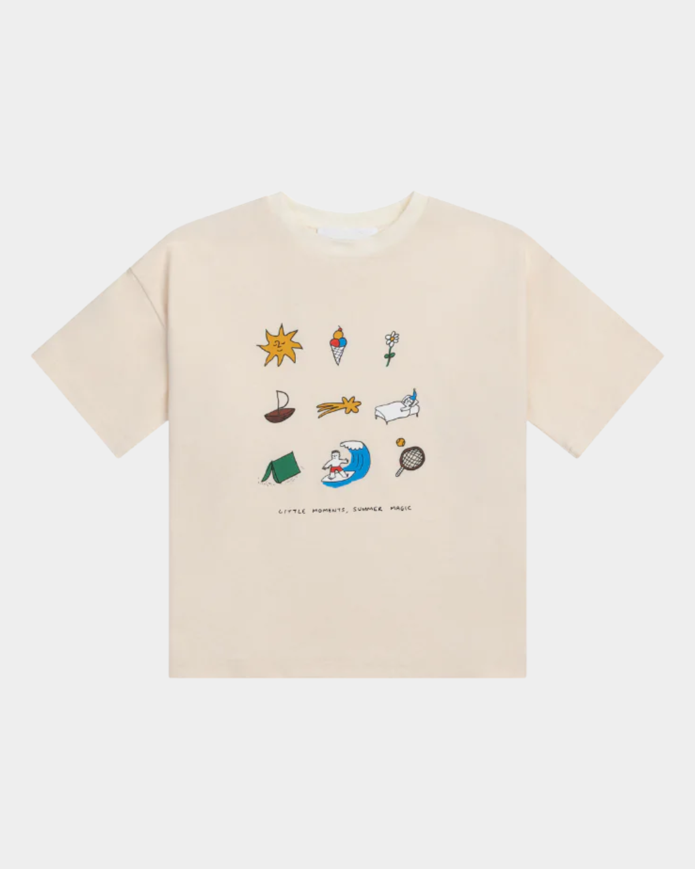 Summer Magic Tee - Cream