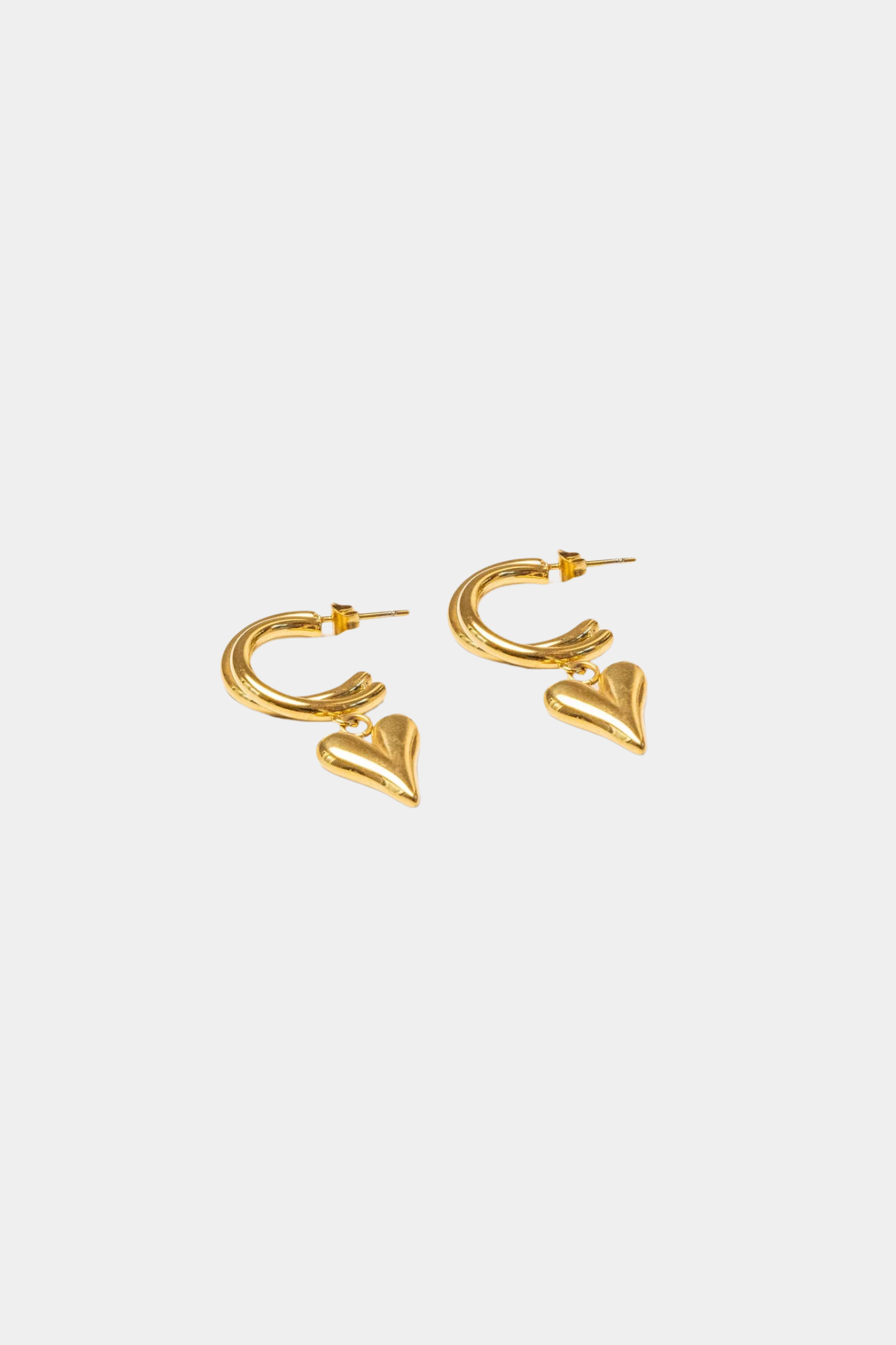 Beloved Hoop Earrings in Gold Plated