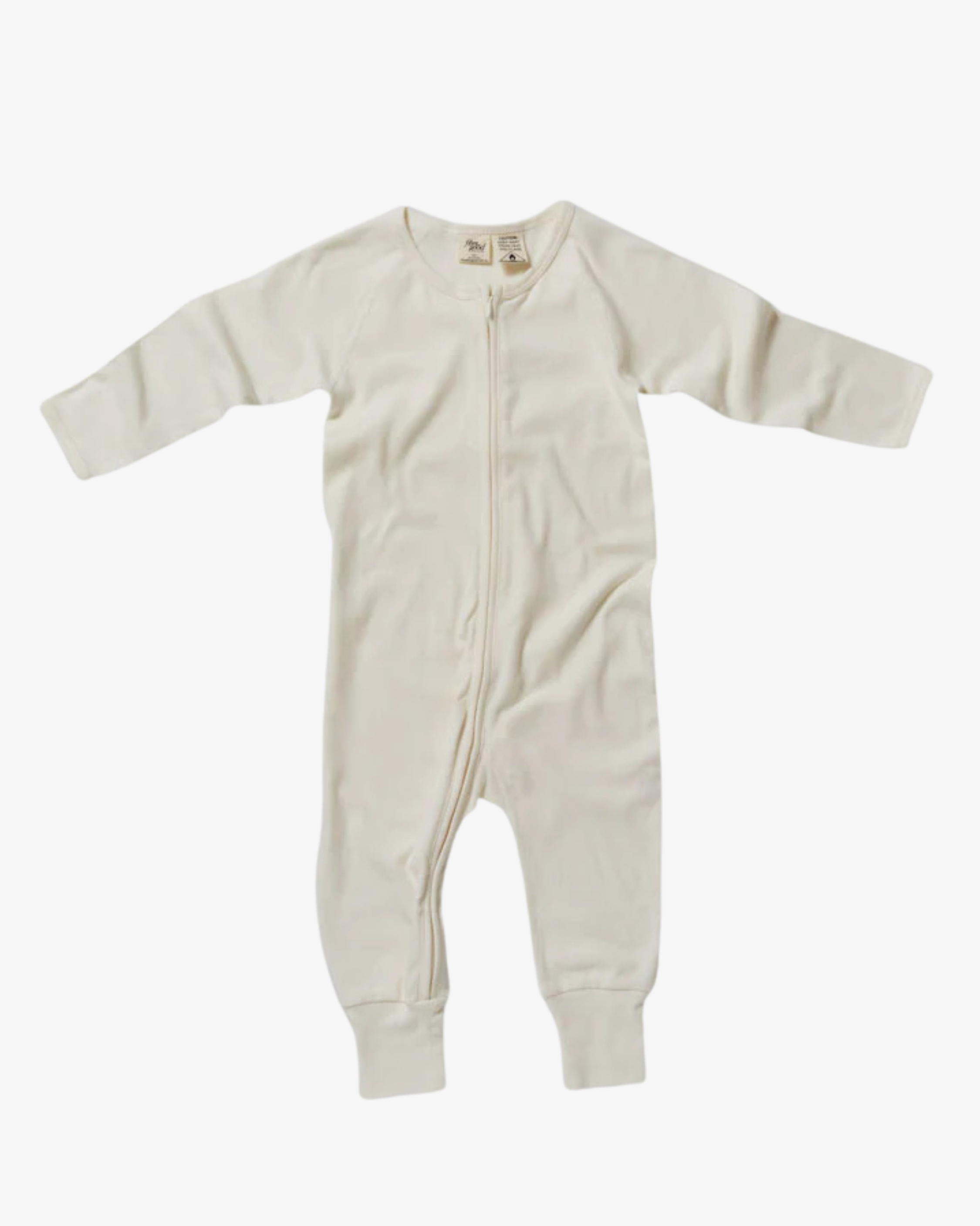 Organic Baby Zip Romper