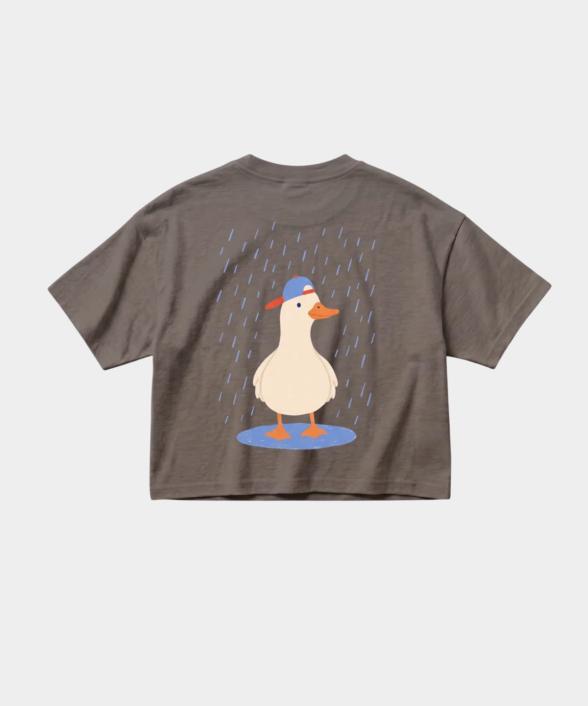 Lucky Duck Tee - Dark Slate