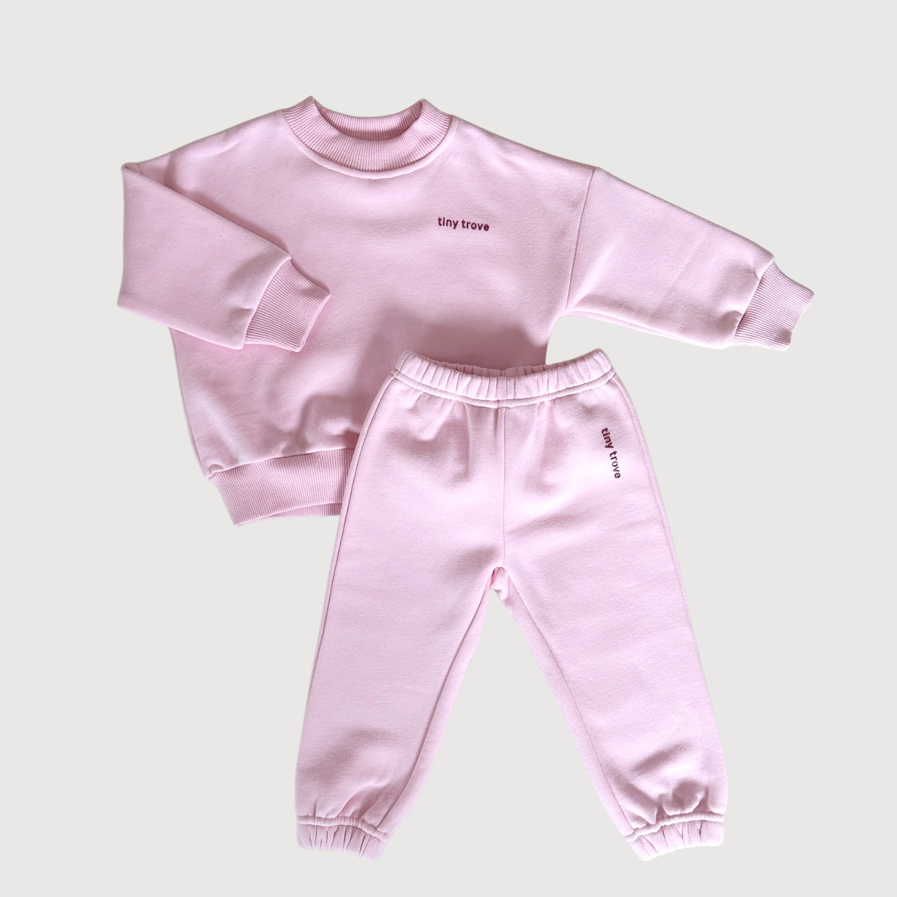 Woodie 3D Logo Tracksuit - Pink