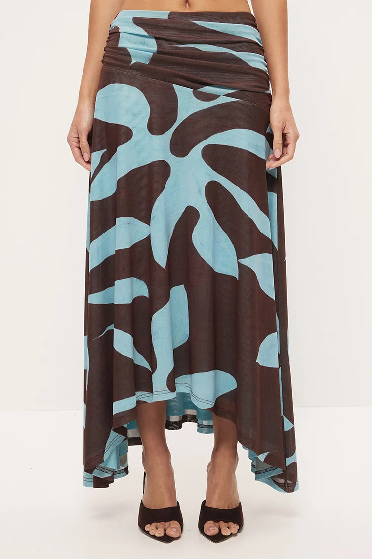 Lucid Skirt - Martini Blue