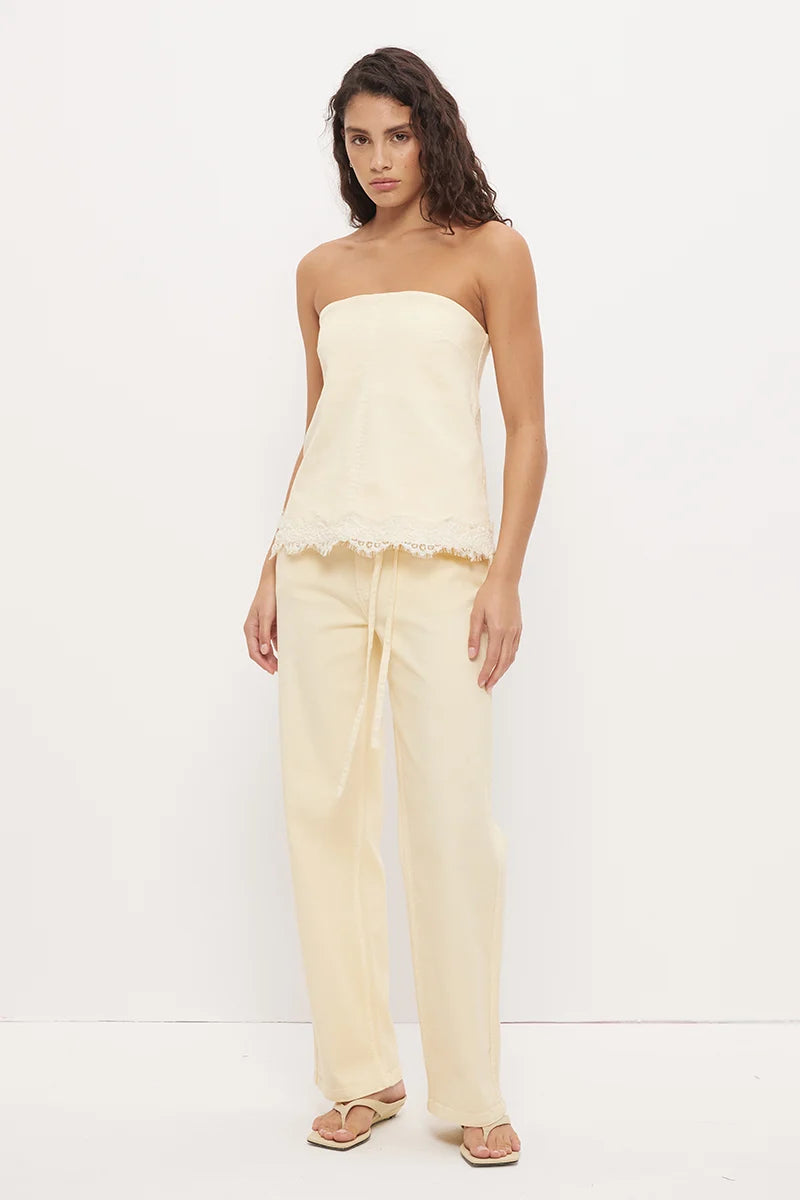 Lacie Denim Top - Lemoncello