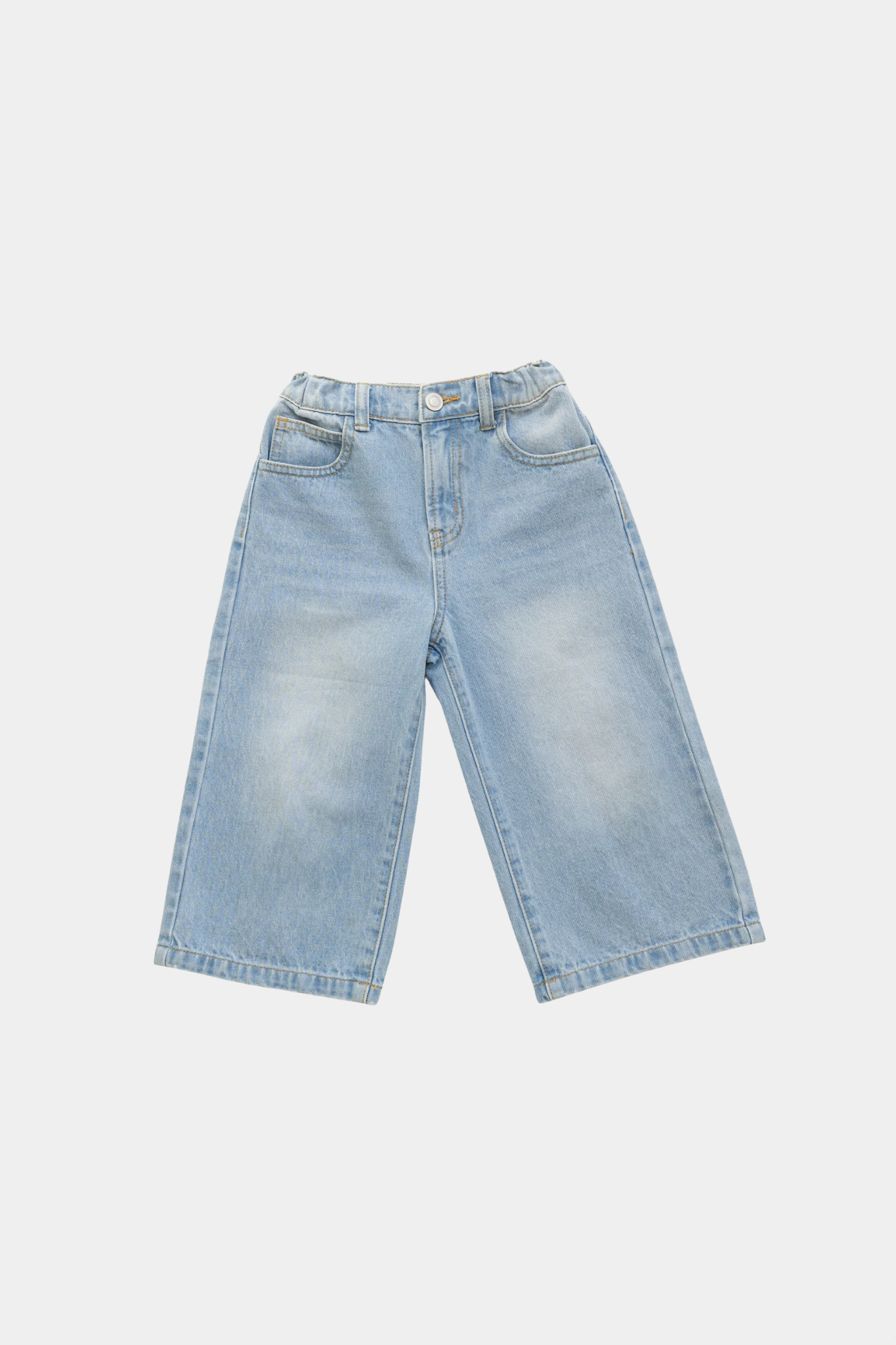 Wide Leg Denim Jeans