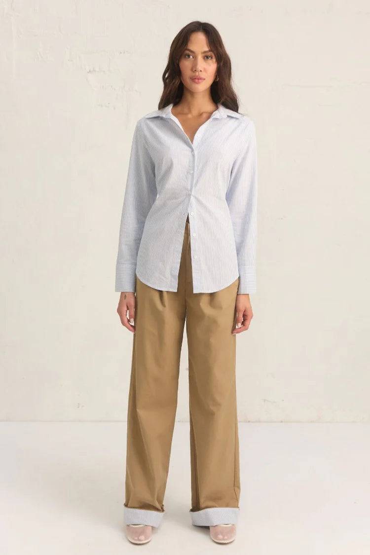 Cedar Shirt - Blue Stripe