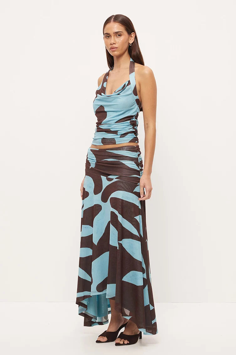 Lucid Skirt - Martini Blue