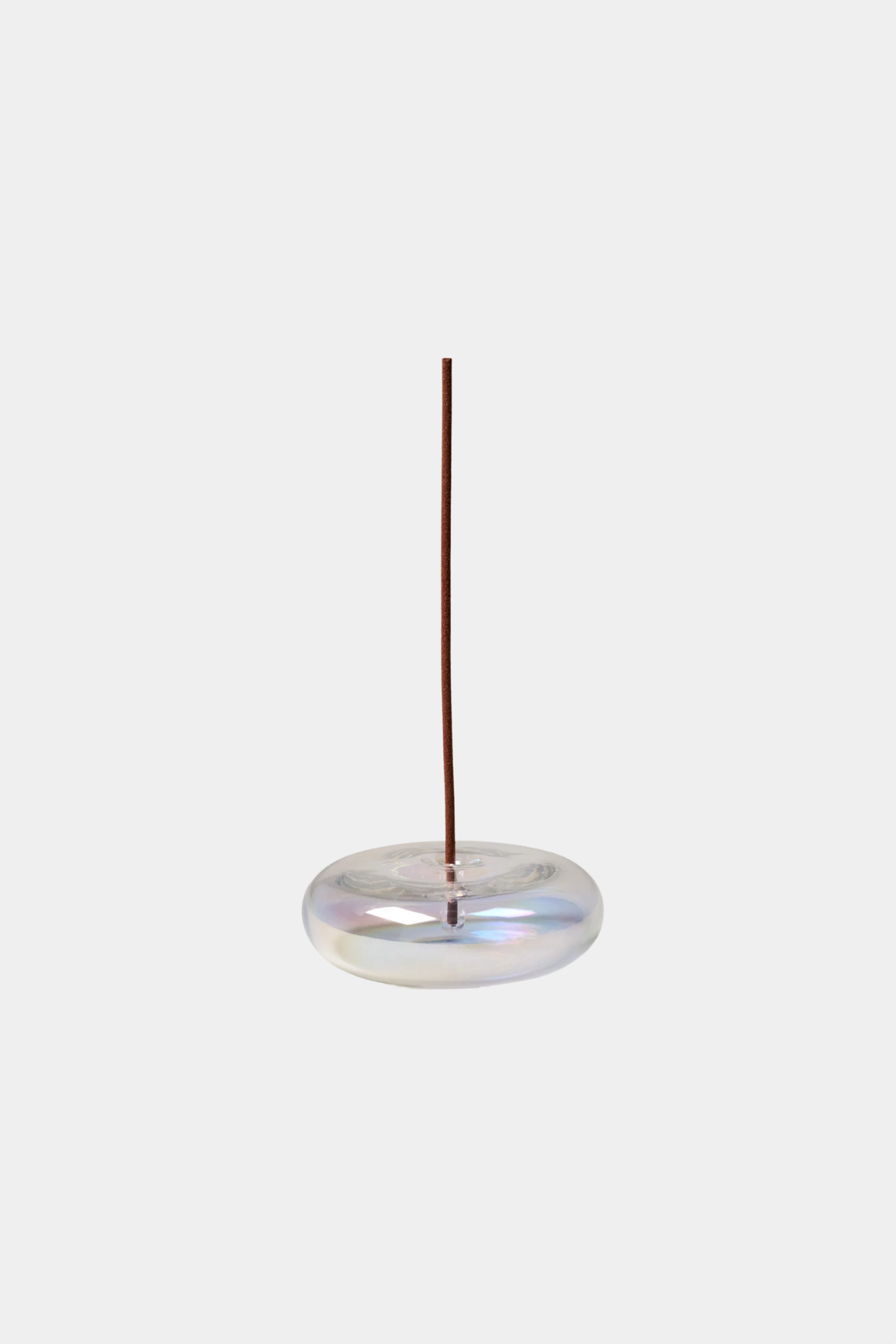 Glass Incense Holder - Iridescent