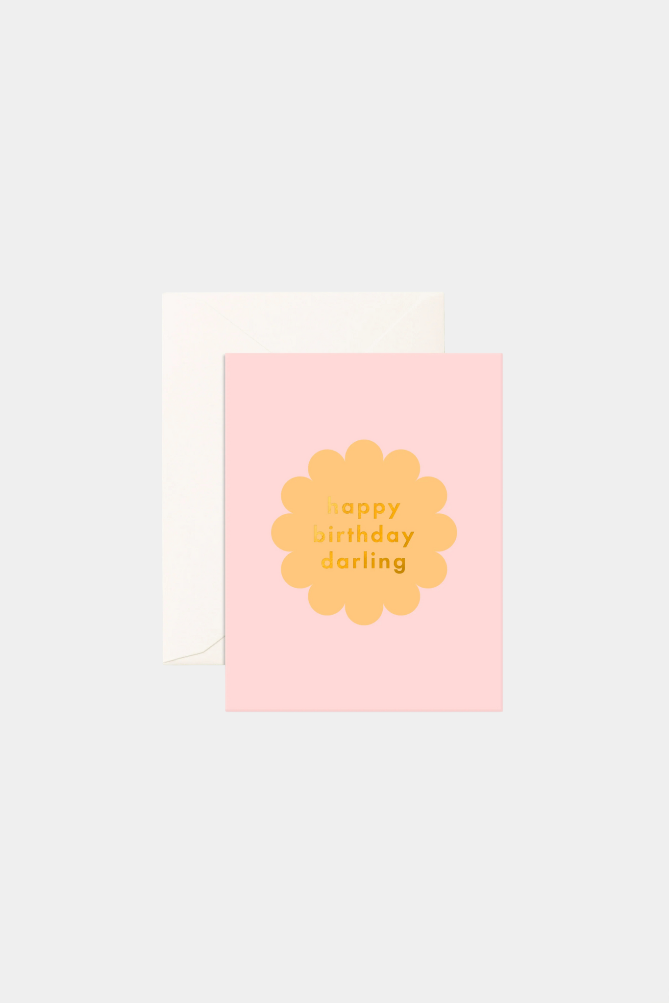 Birthday Darling Petal Greeting Card