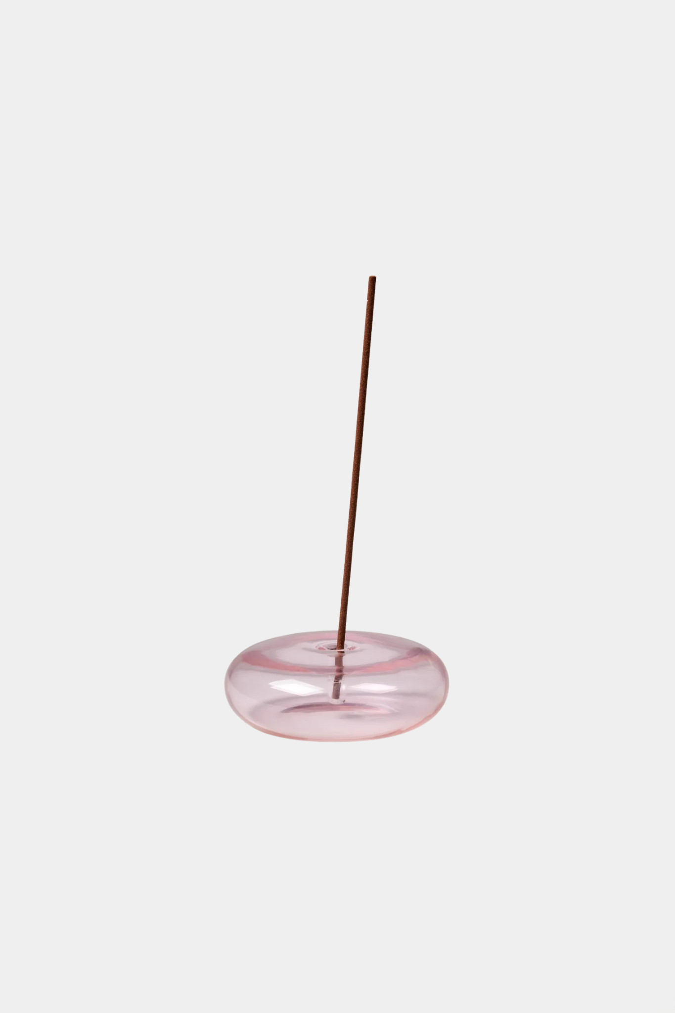 Glass Incense Holder - Pink