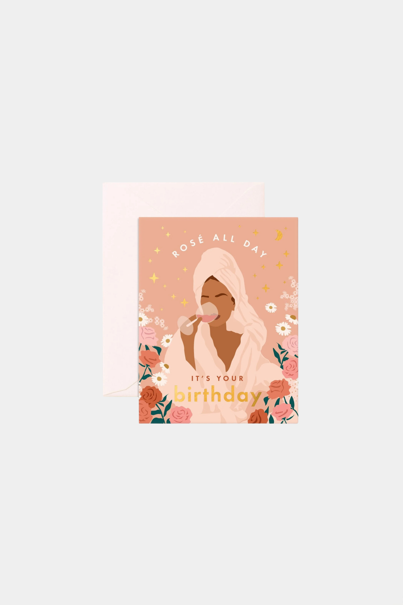 Rosè All day Greeting Card
