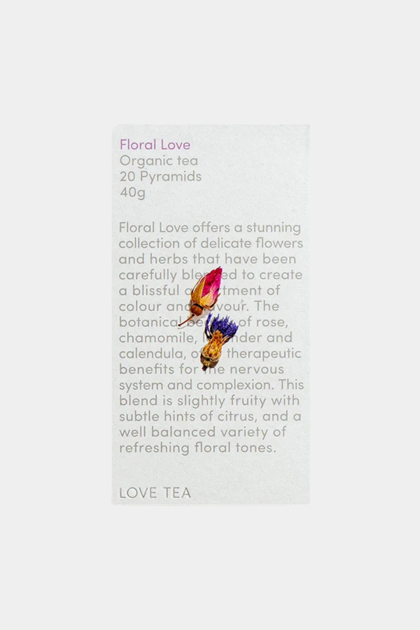 Biodegradable Pyramid Tea Bags