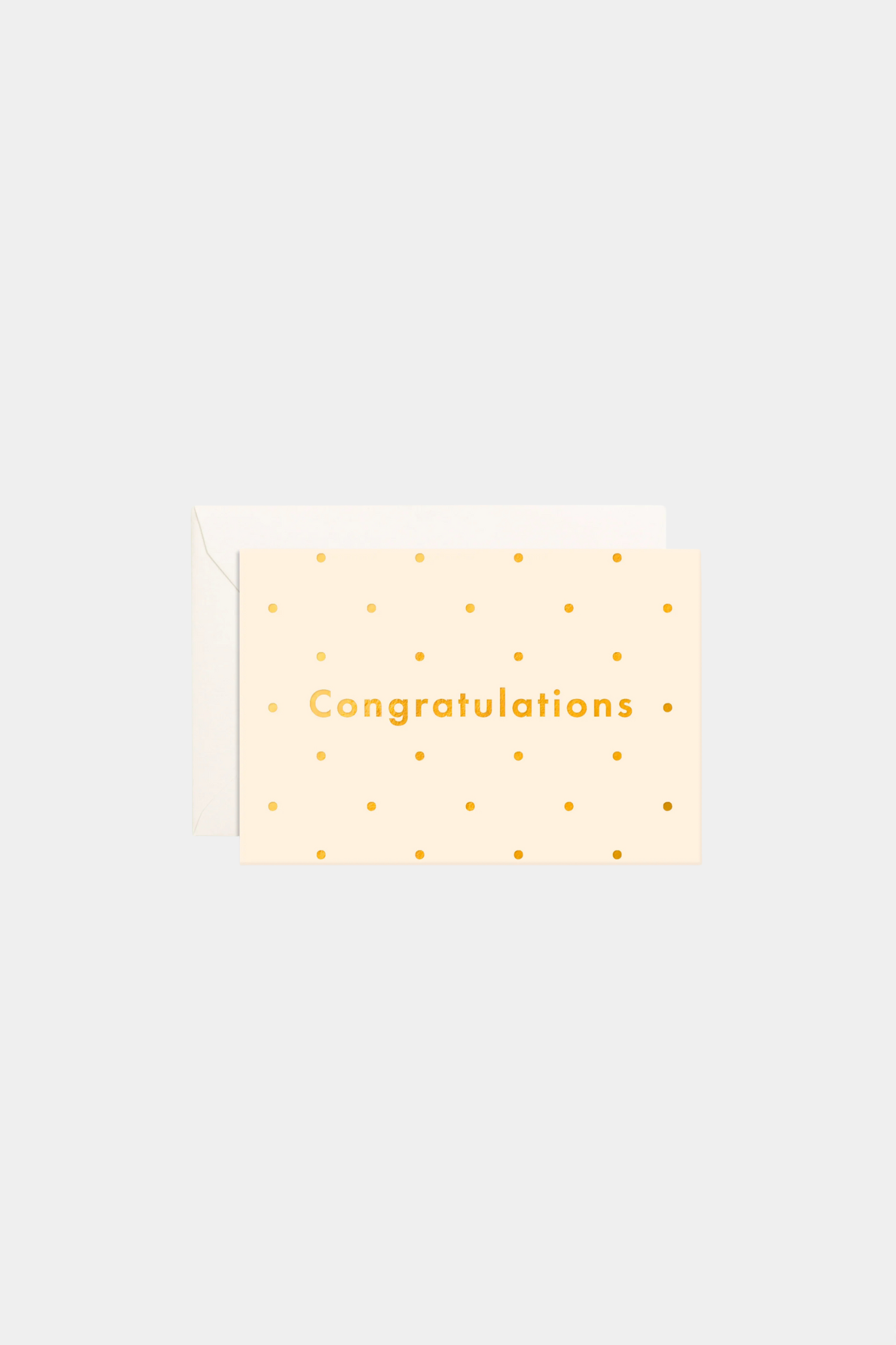 Congratulations Dots Mini Greeting Card