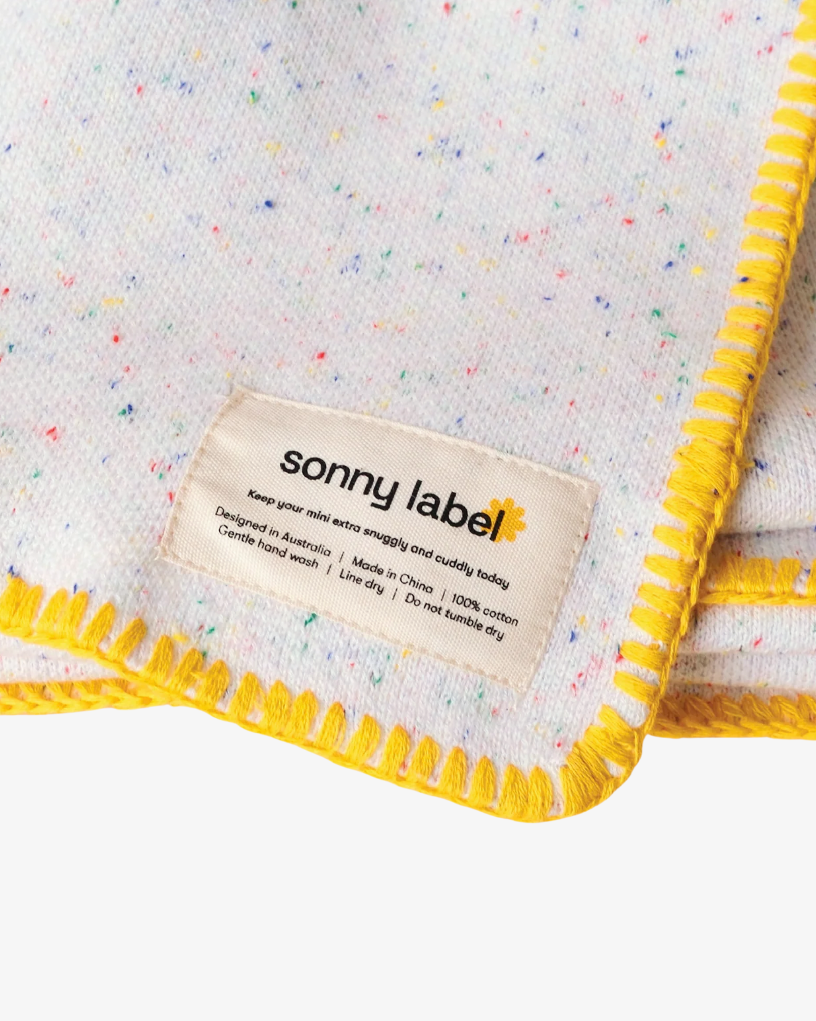 Knitted Sprinkle Blanket