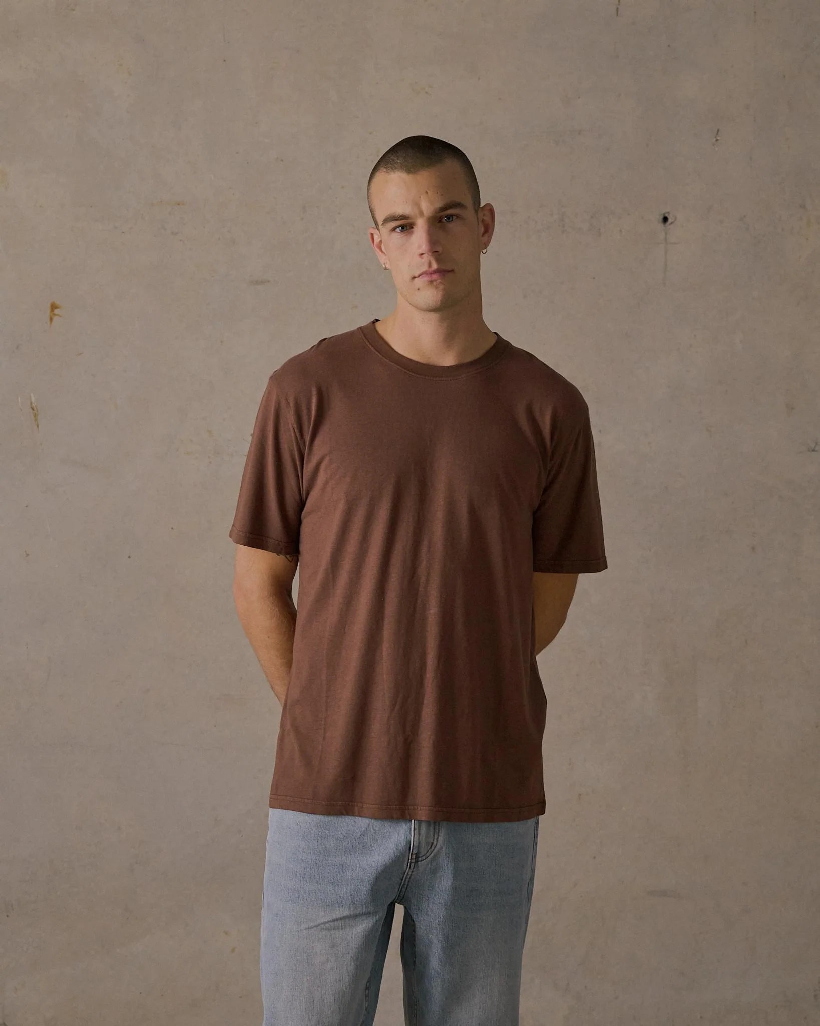 Hemp Tee - Brown