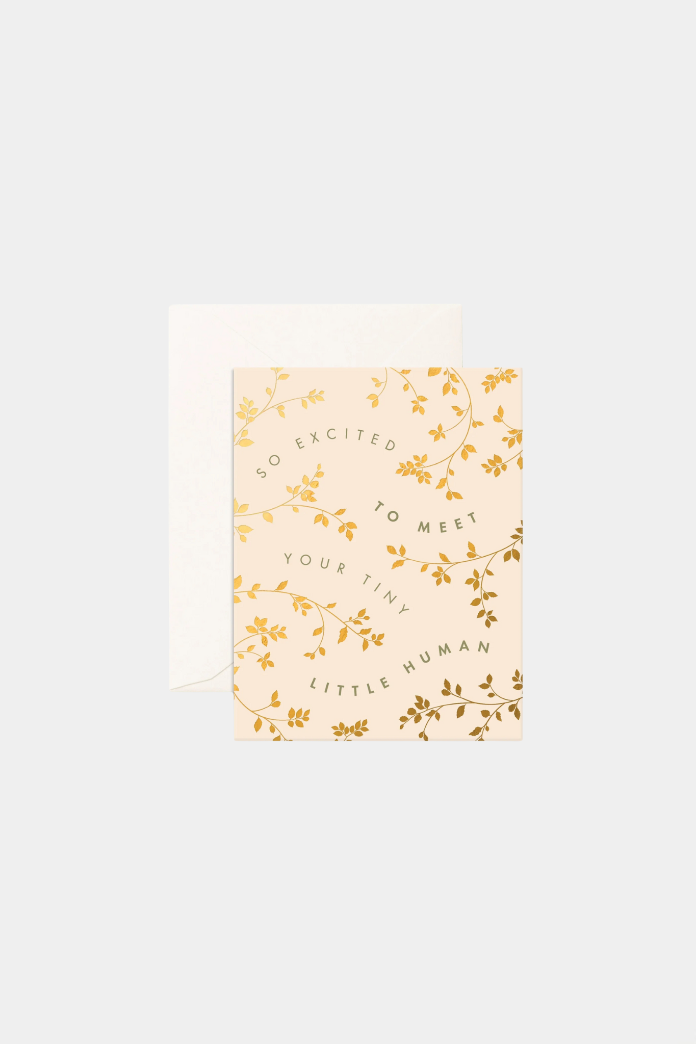 Little Human Vines Greeting Card