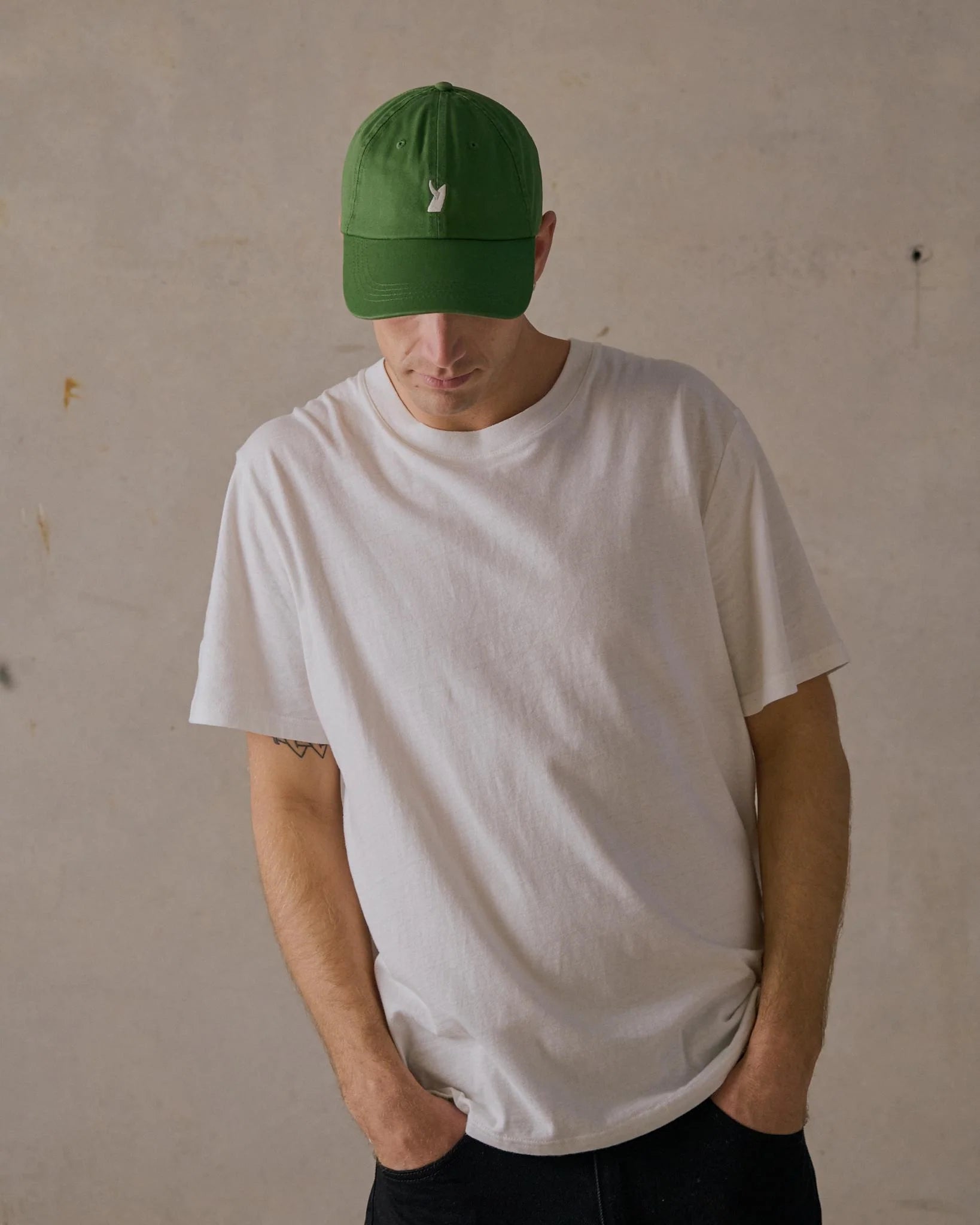 Single Fin Cap - Green