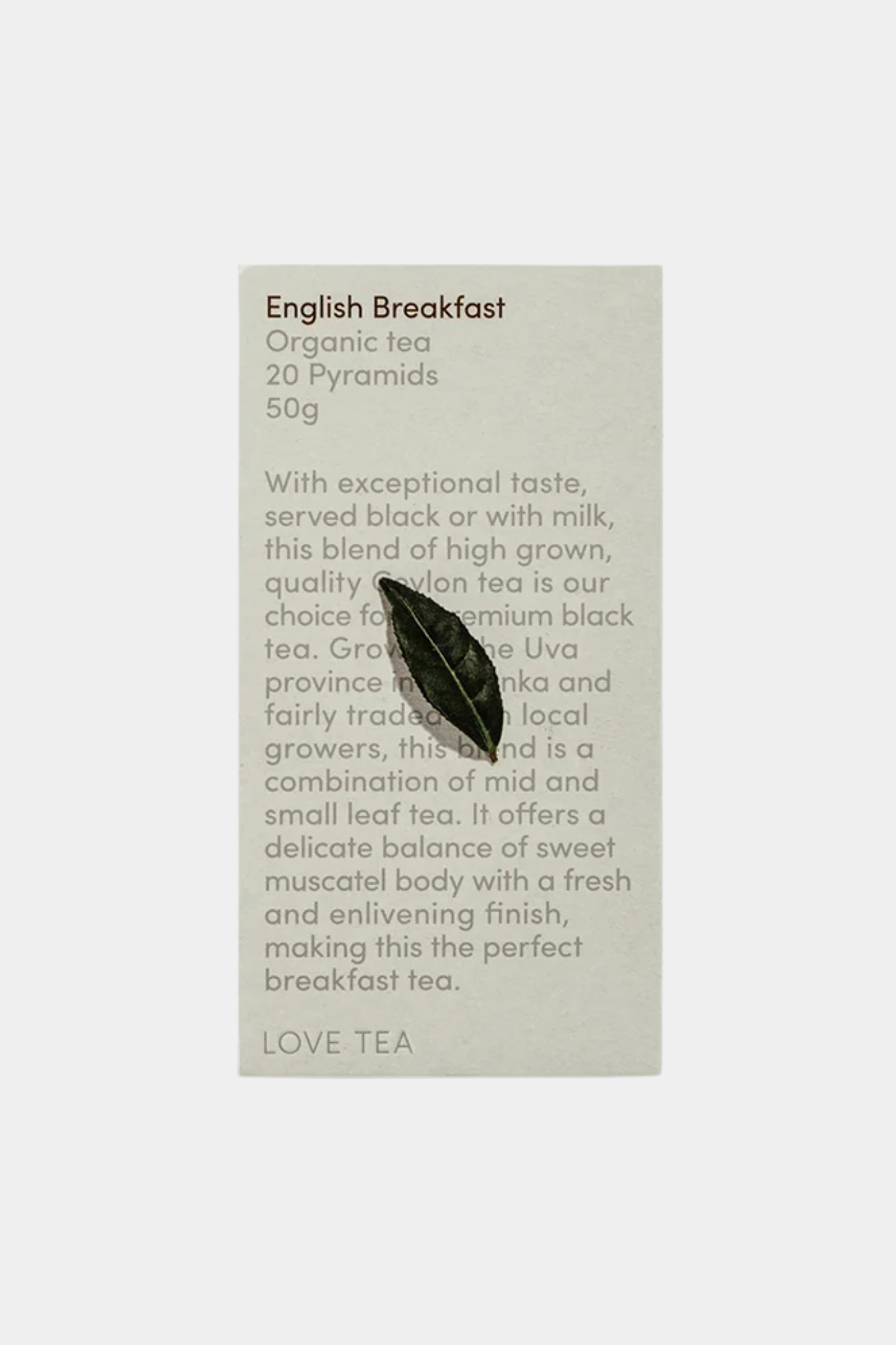 Biodegradable Pyramid Tea Bags