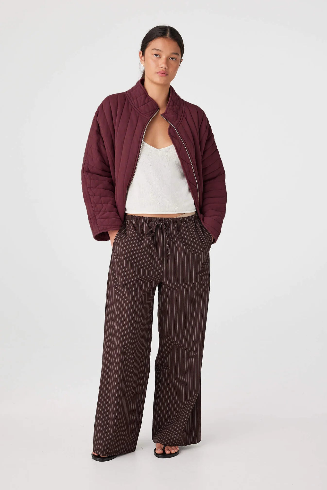 Tessa Jacket - Merlot