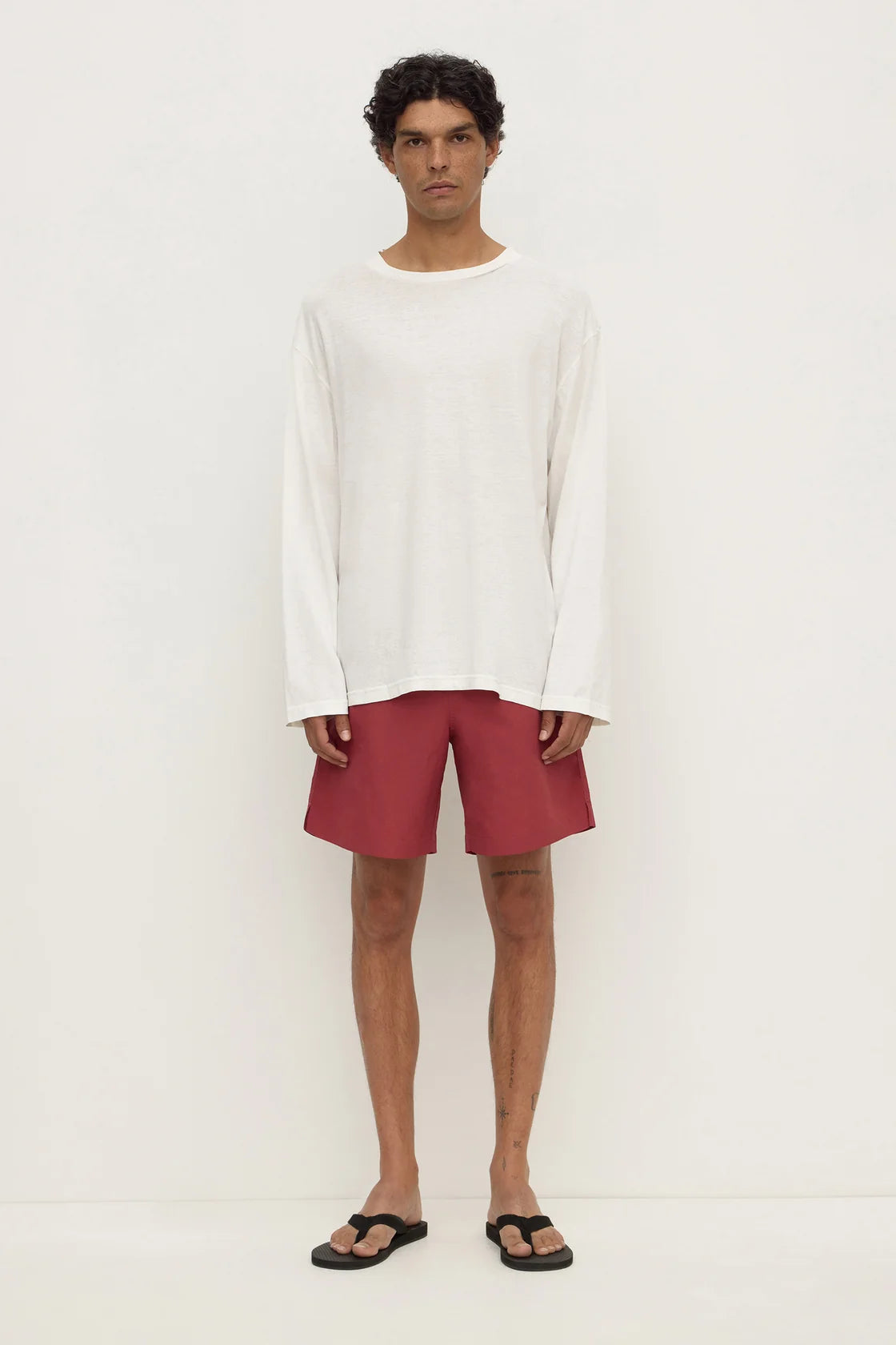 Aston Swim Short - Raisin