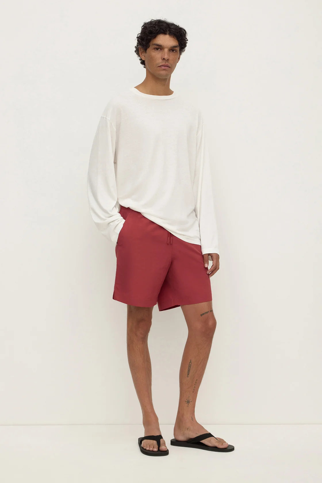 Aston Swim Short - Raisin