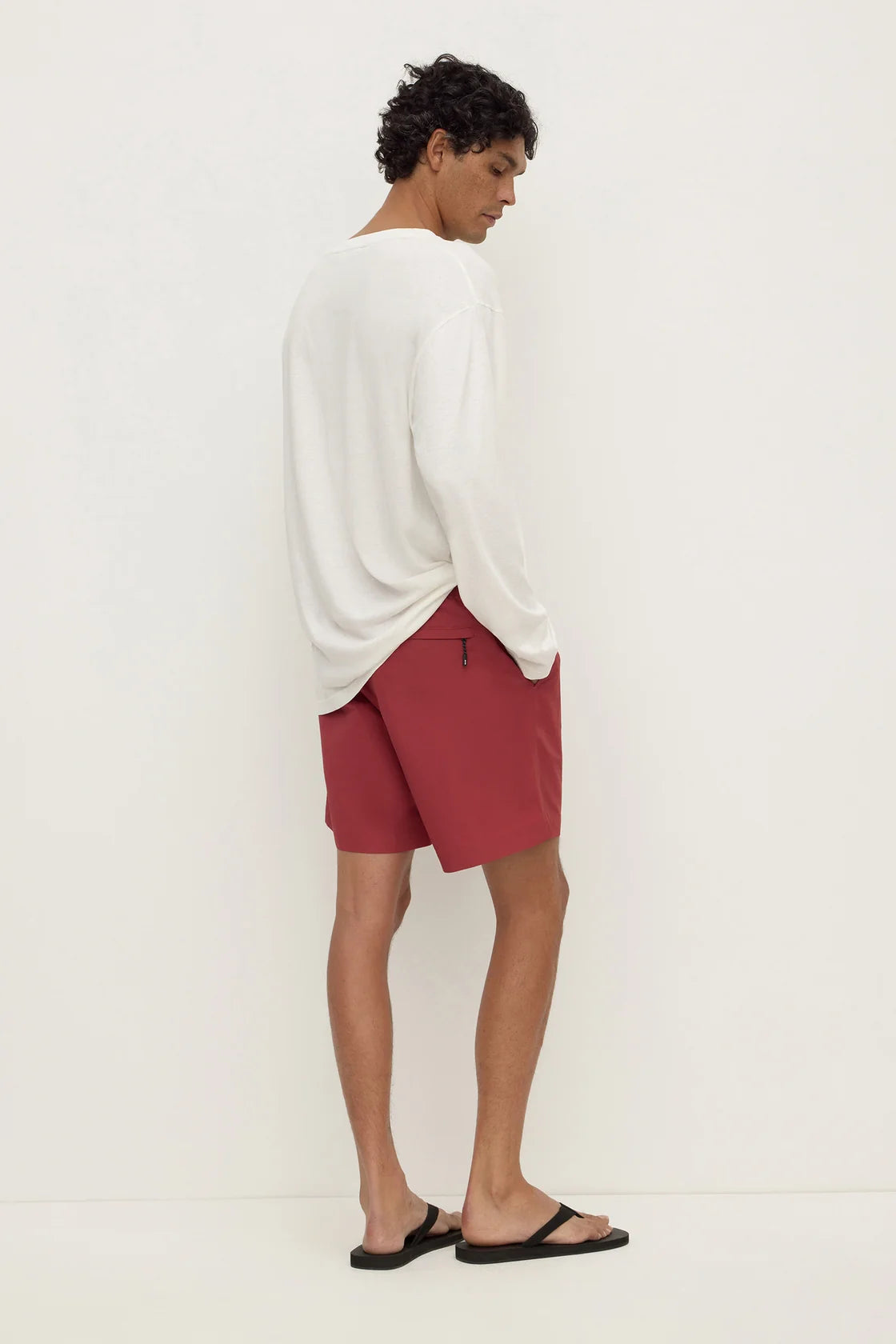 Aston Swim Short - Raisin