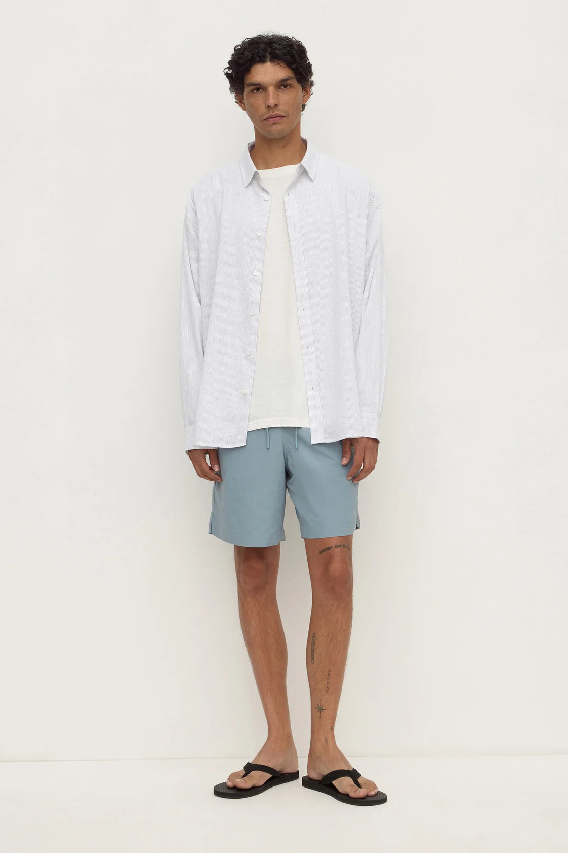 Aston Swim Short - Steel Blue