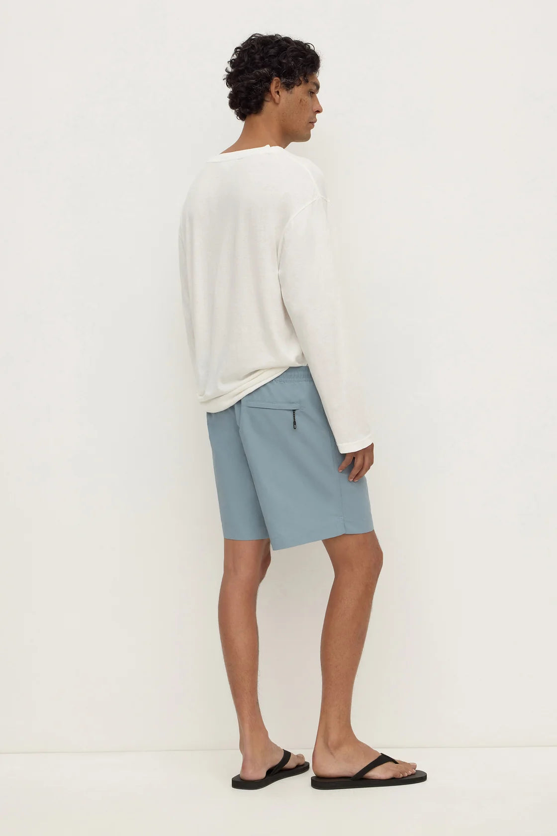 Aston Swim Short - Steel Blue