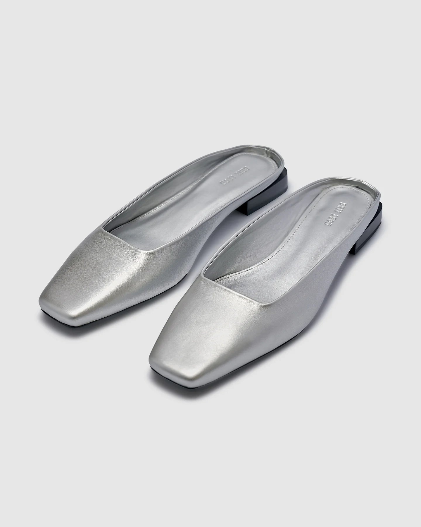 Amelia Ballet Mule - Silver