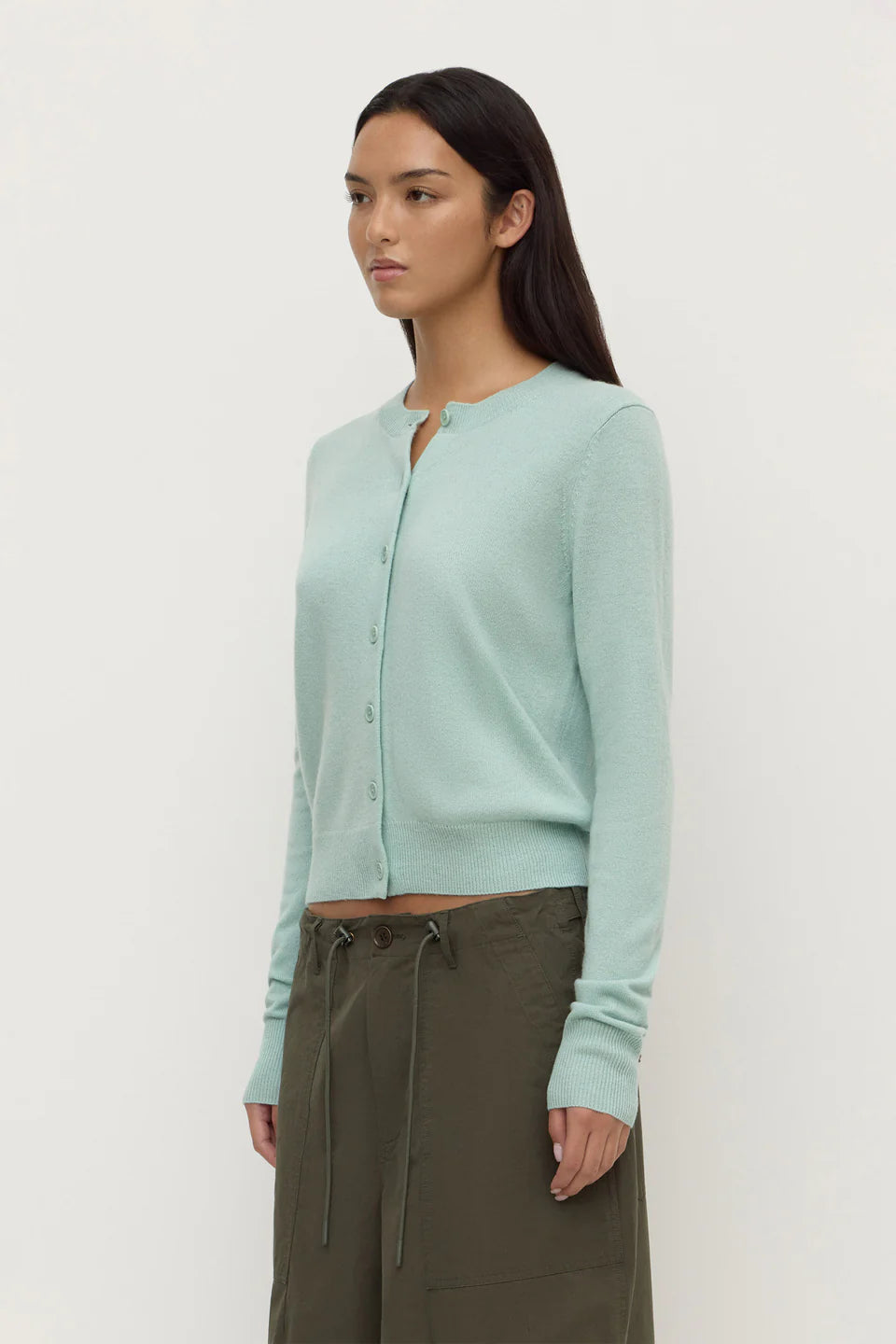 Benny Knit Cardigan - Mint