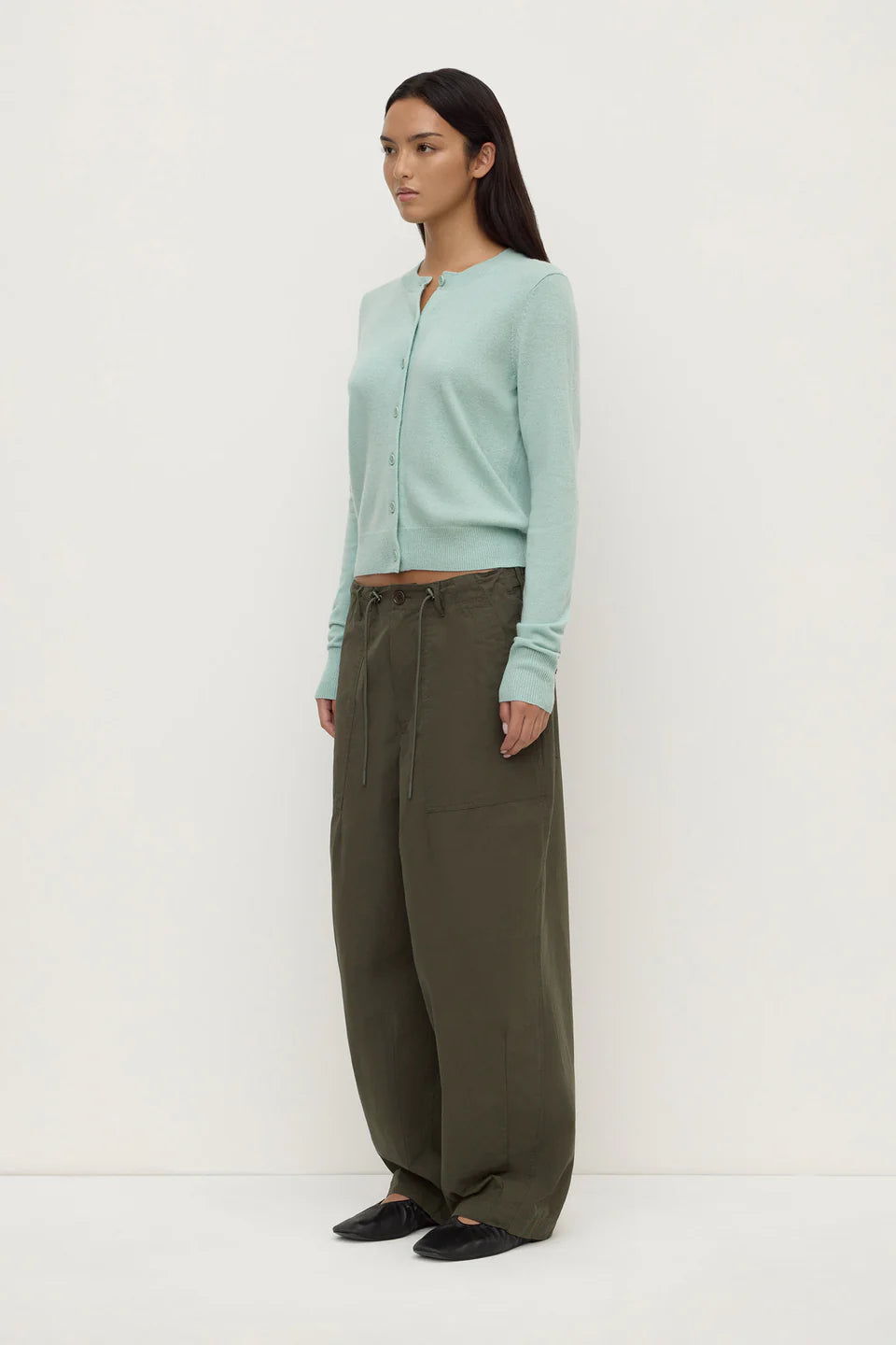 Benny Knit Cardigan - Mint