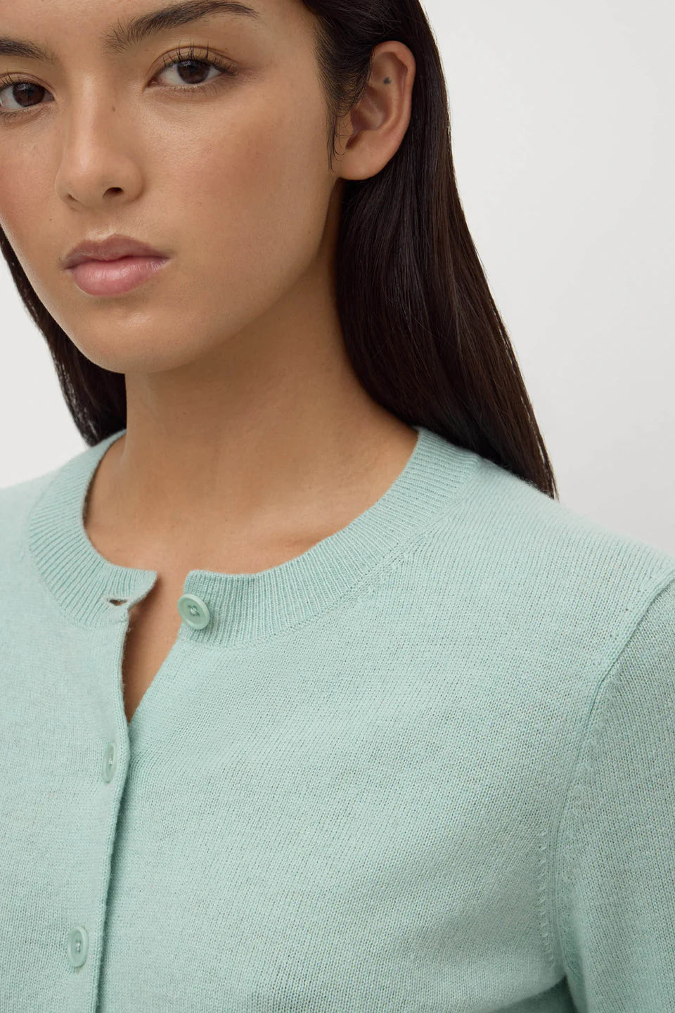 Benny Knit Cardigan - Mint