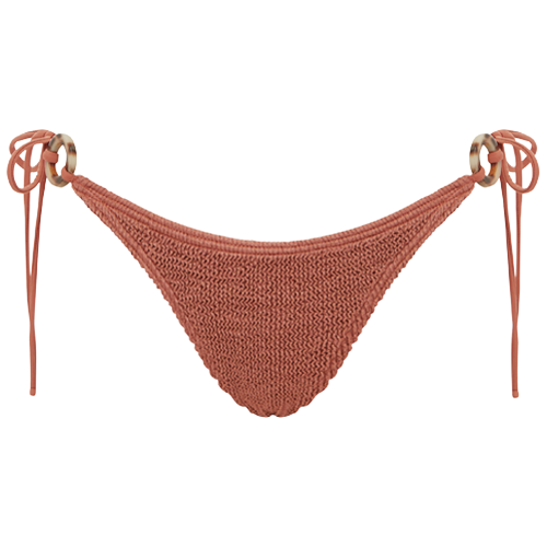 Ring Tie Side Vista Brief - Fawn
