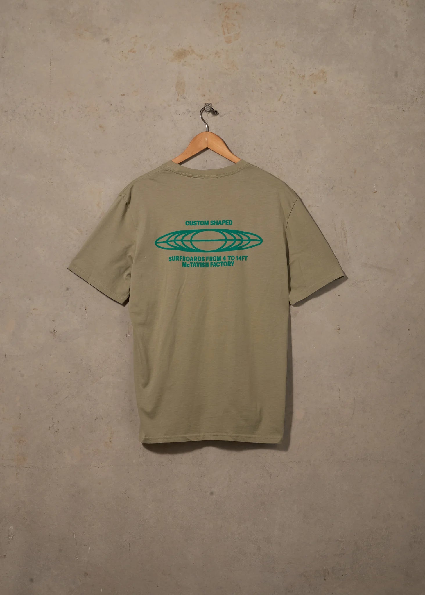 4 to 14ft Tee - Light Green