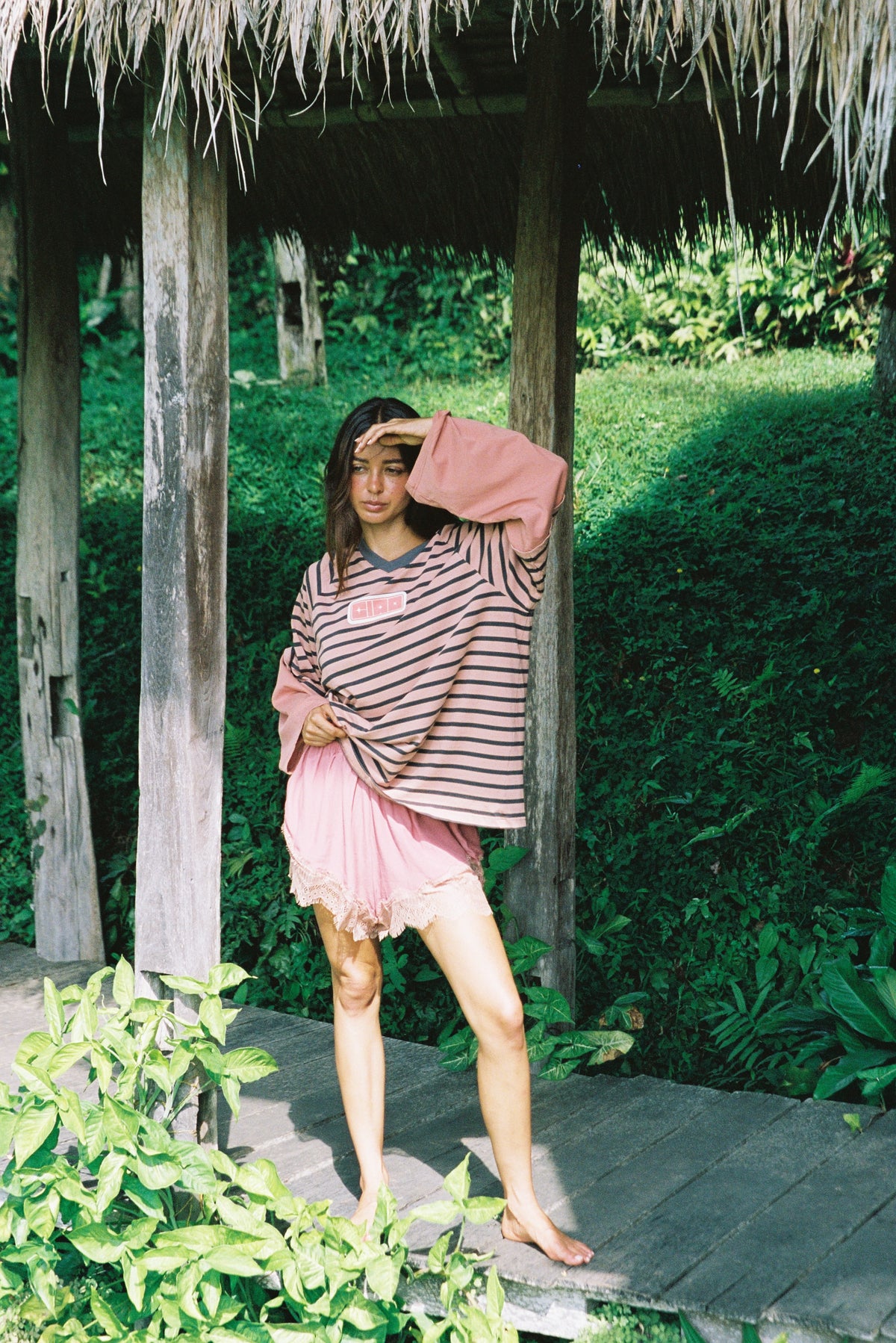 Unwind Lace Trim Short