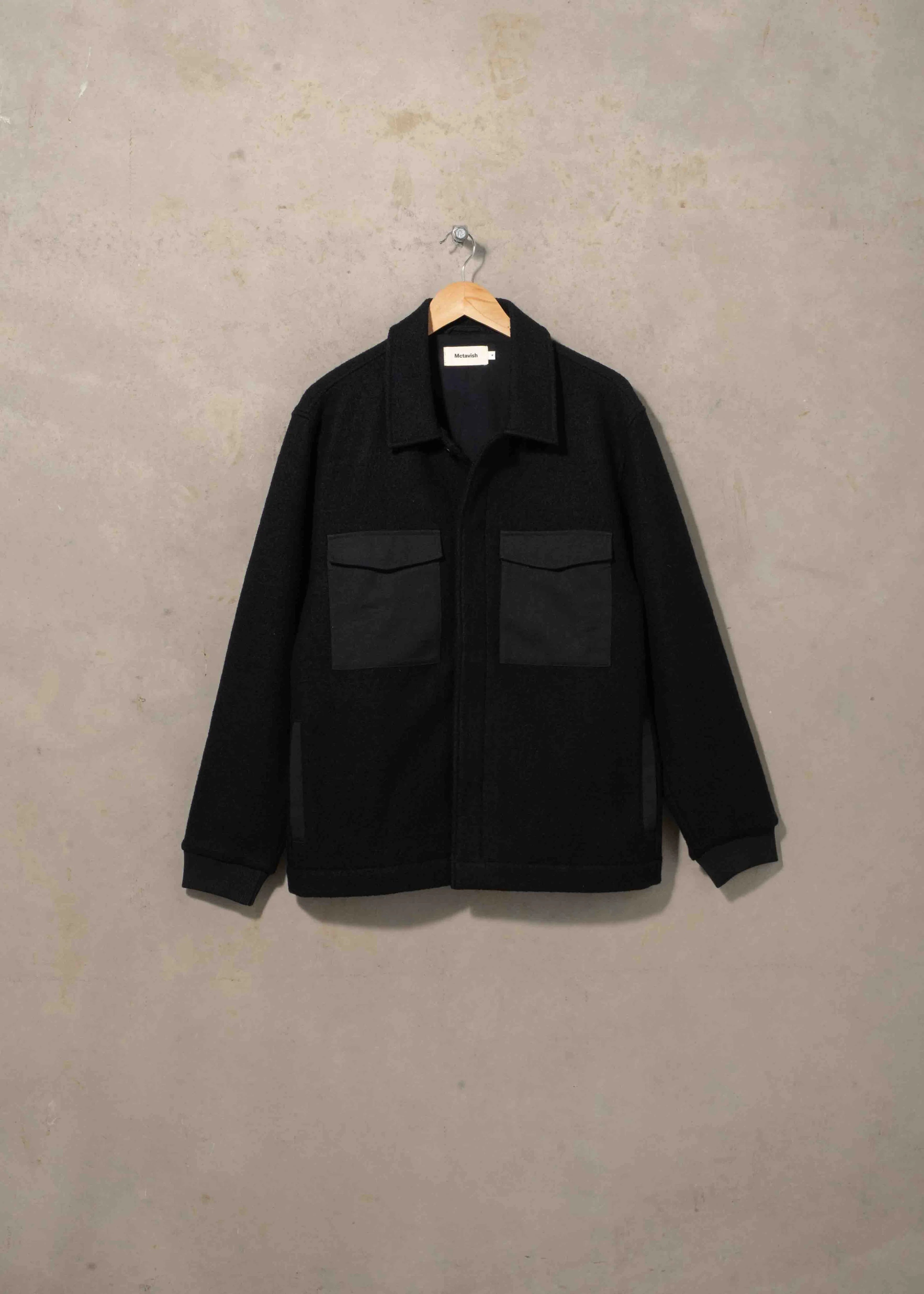 Wool Jacket - Black