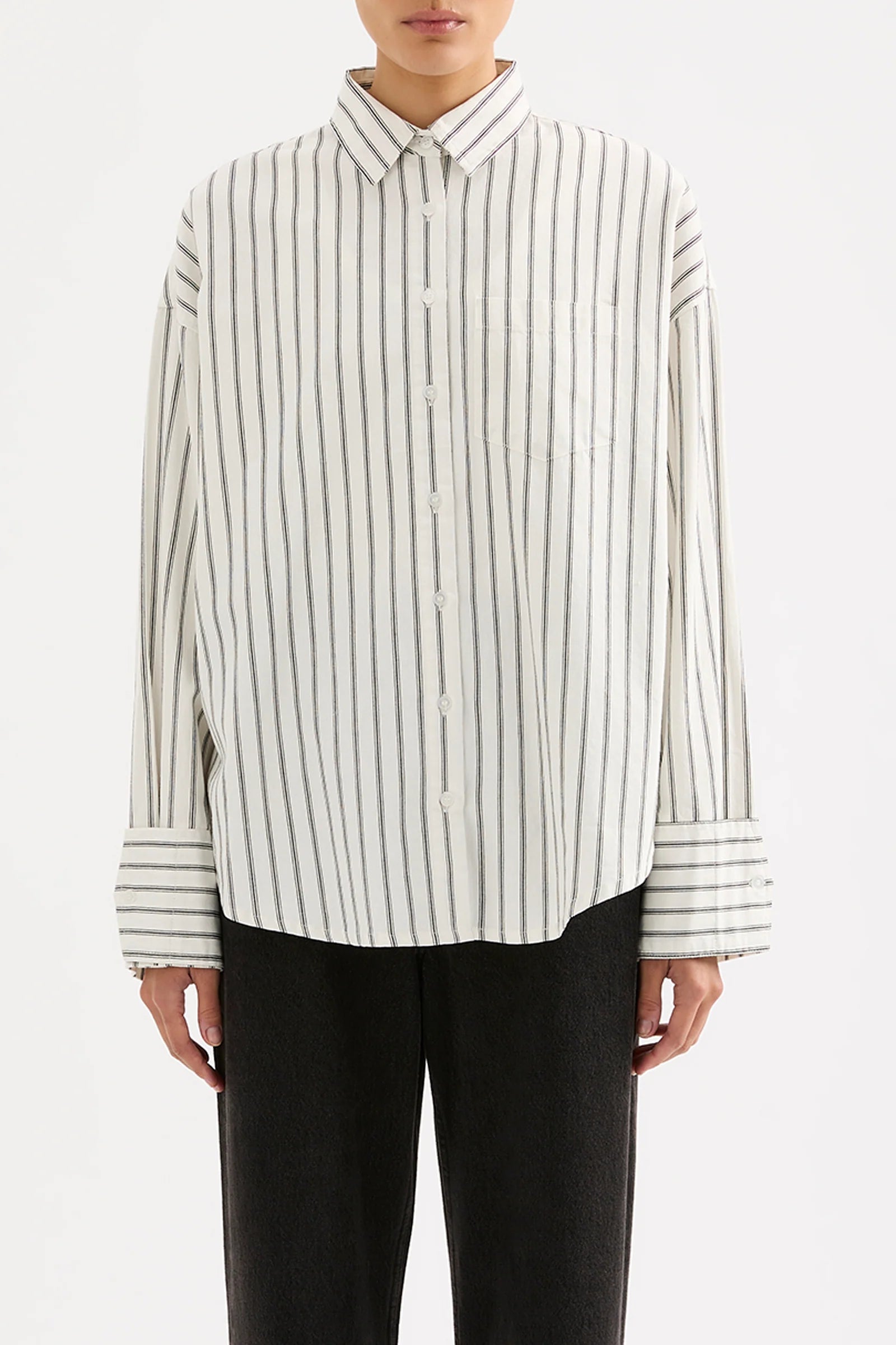 Emerson Shirt - Salt Stripe