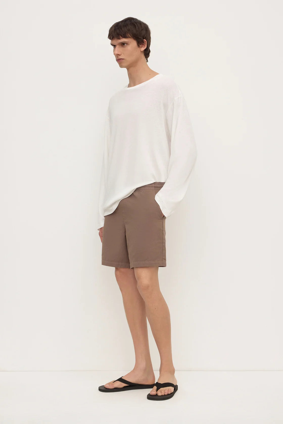 Everyday Twill Short - Dark Sand