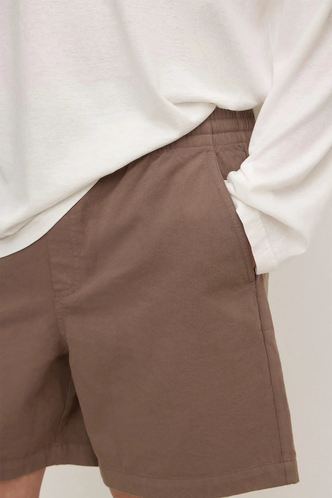 Everyday Twill Short - Dark Sand