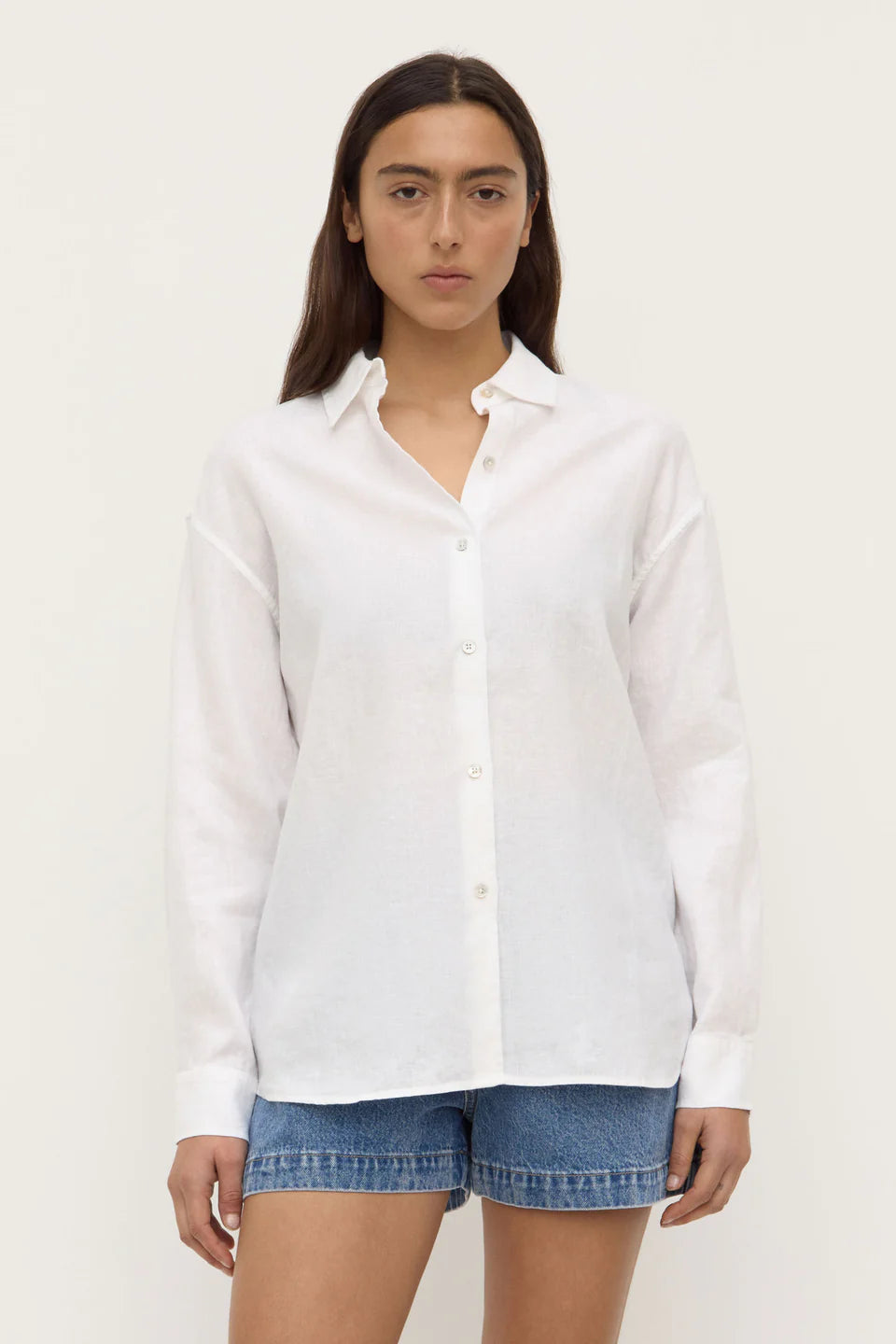 Womens Everyday Linen Shirt