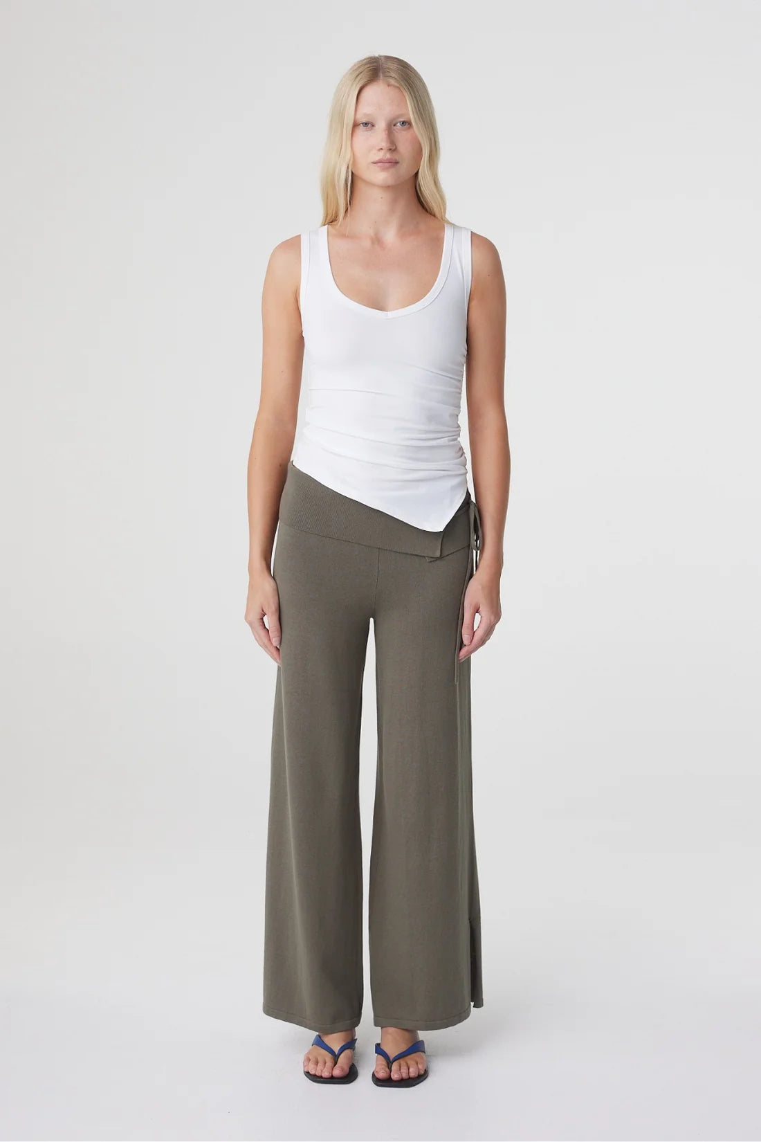 Nora Pant - Smokey Olive
