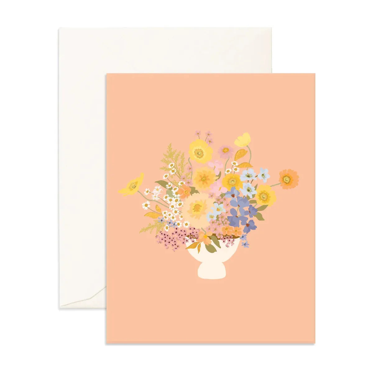 Fox & Fallow Spring Boutique Peach Greeting Card