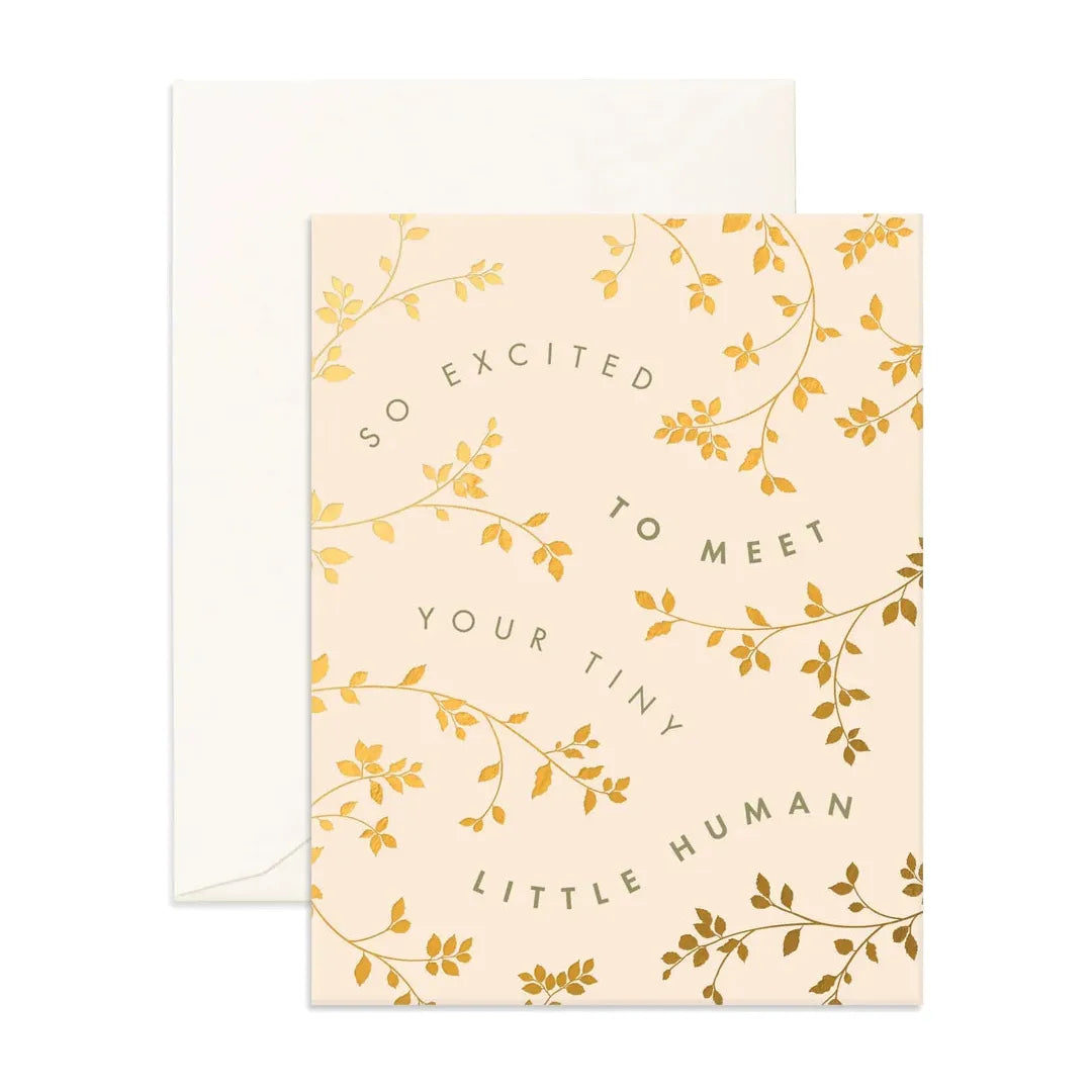 Fox & Fallow Little Human Vines Greeting Card