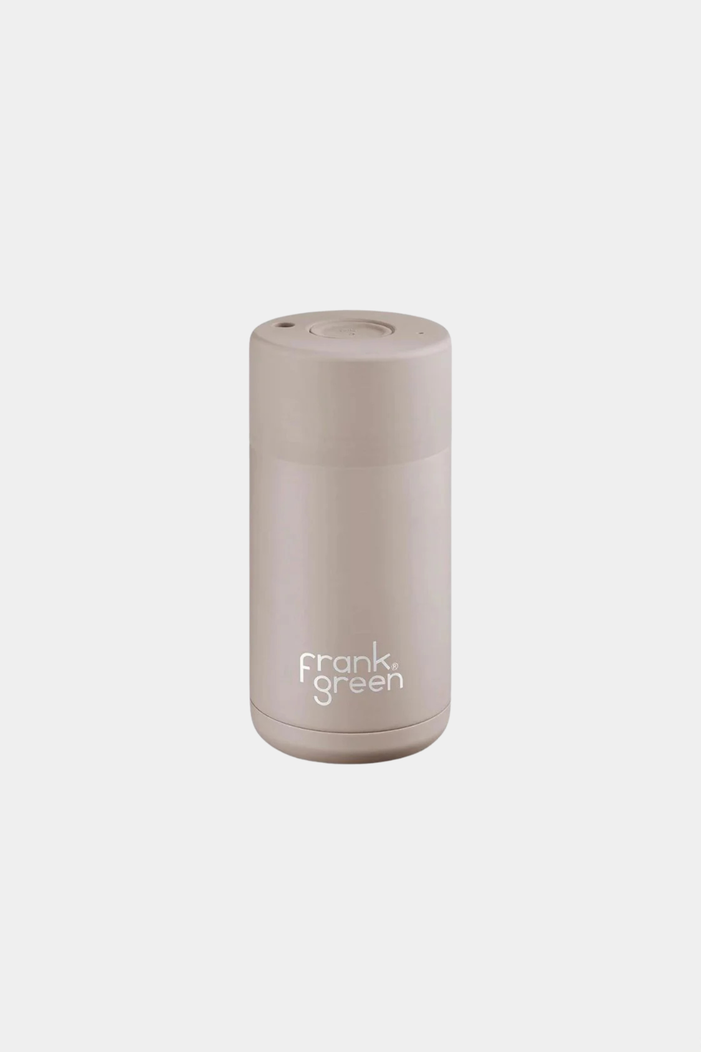 12oz SS Ceramic Reusable Cup with Push Button