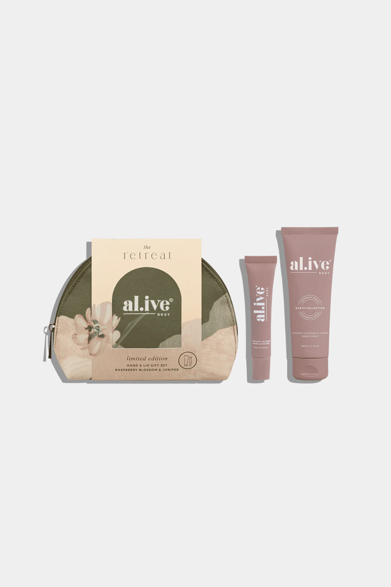 Hand & Lip Gift Set - Raspberry Blossom & Juniper