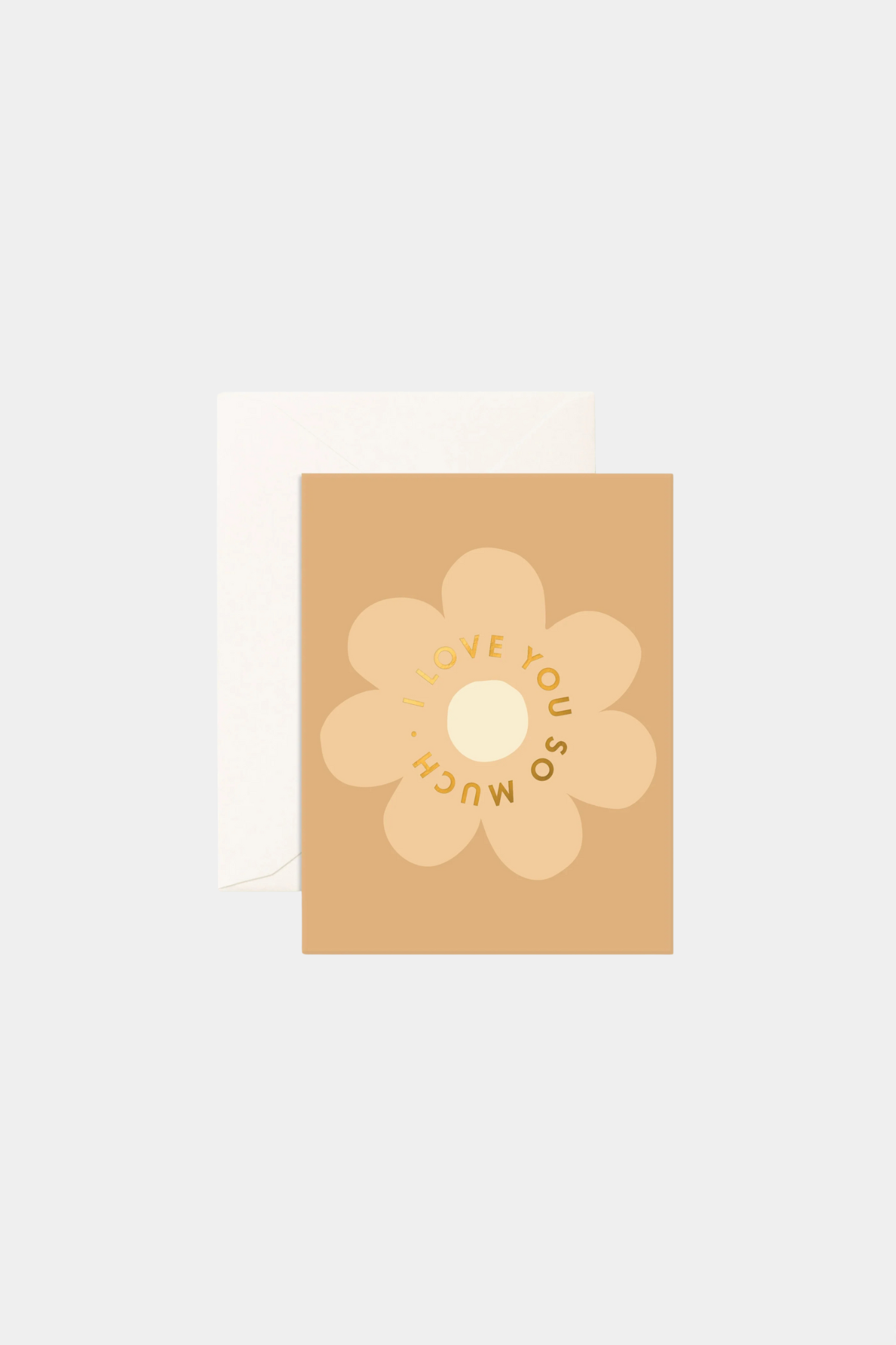 Love You Flower Card