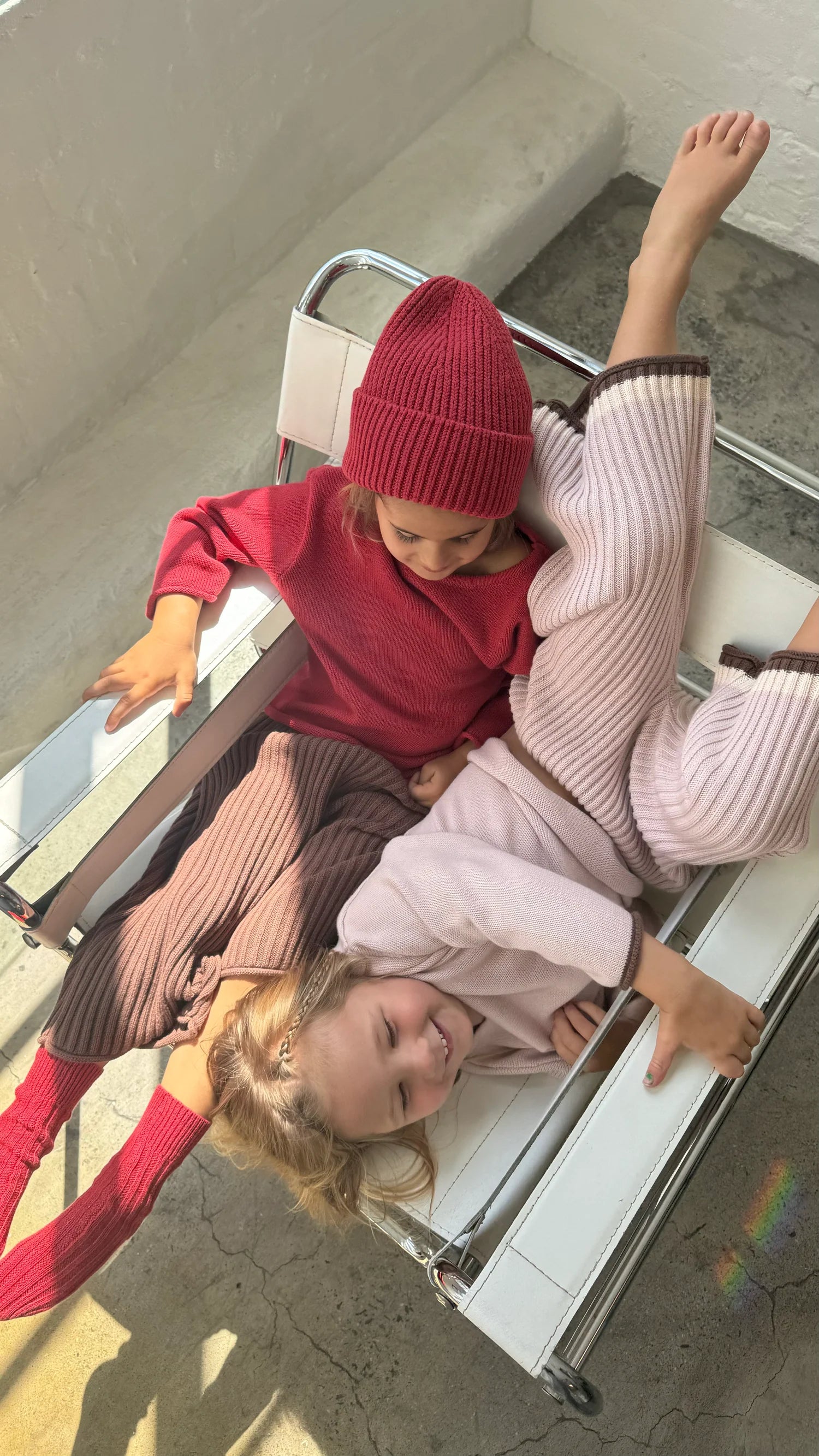 Essential Knit Pants | Dusty Pink