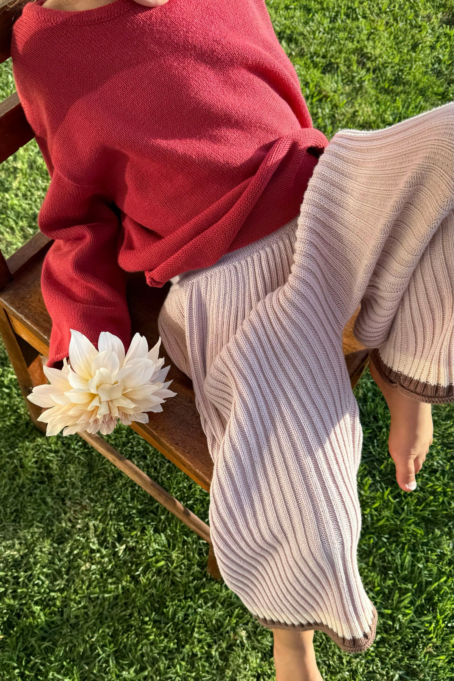 Essential Knit Jumper | Chilli